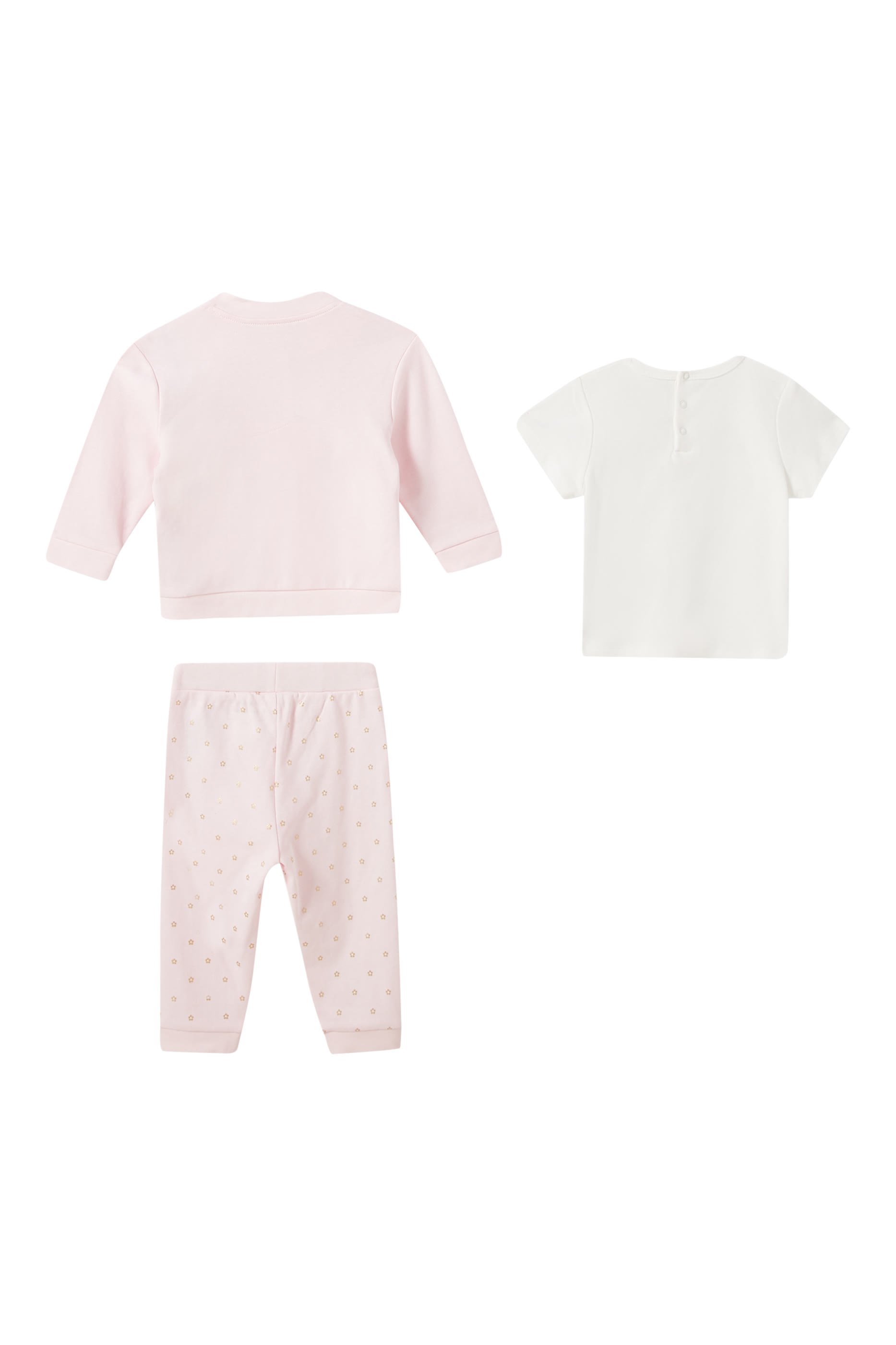 طقم بدلة رياضية قطن للأطفال، 3 قطع