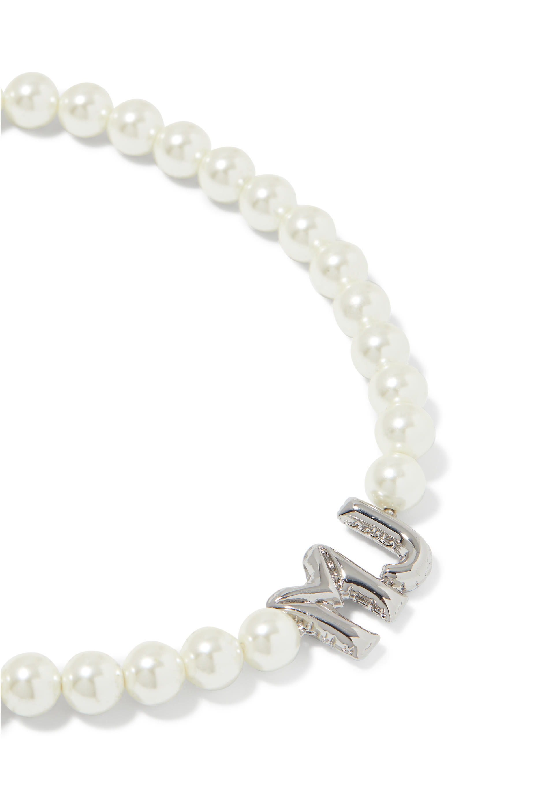 قلادة بابلون مرصعة بلؤلؤ بشعار الماركة