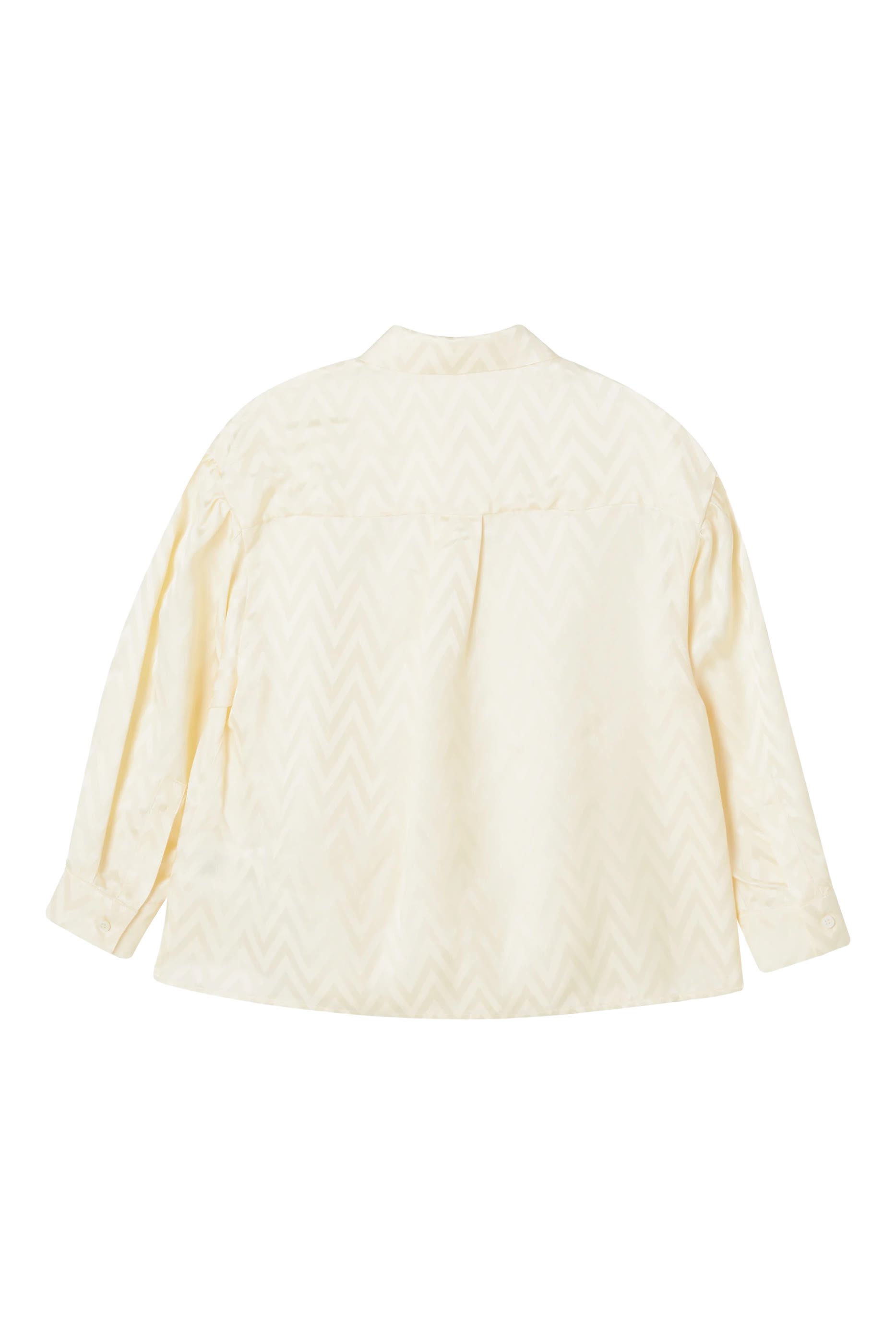 Kids Chevron Jacquard Shirt