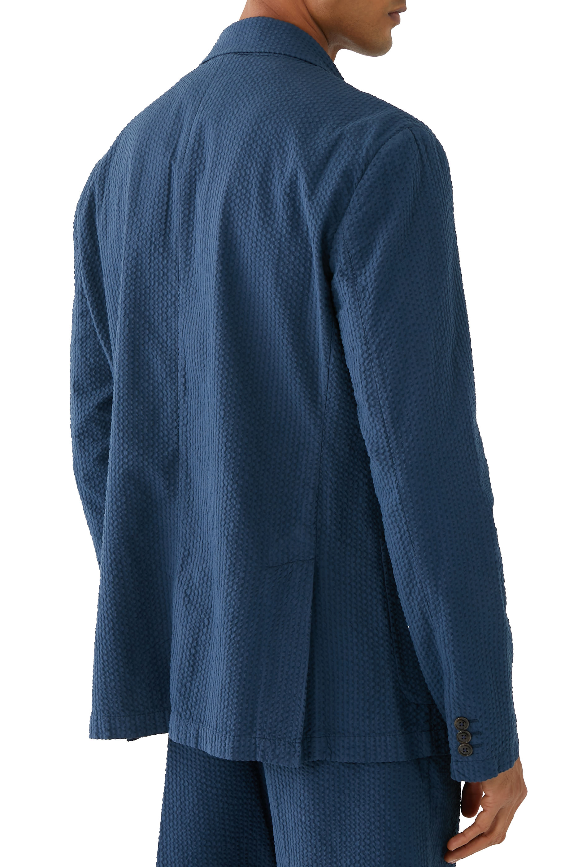 بليزر قماش سيرساكر