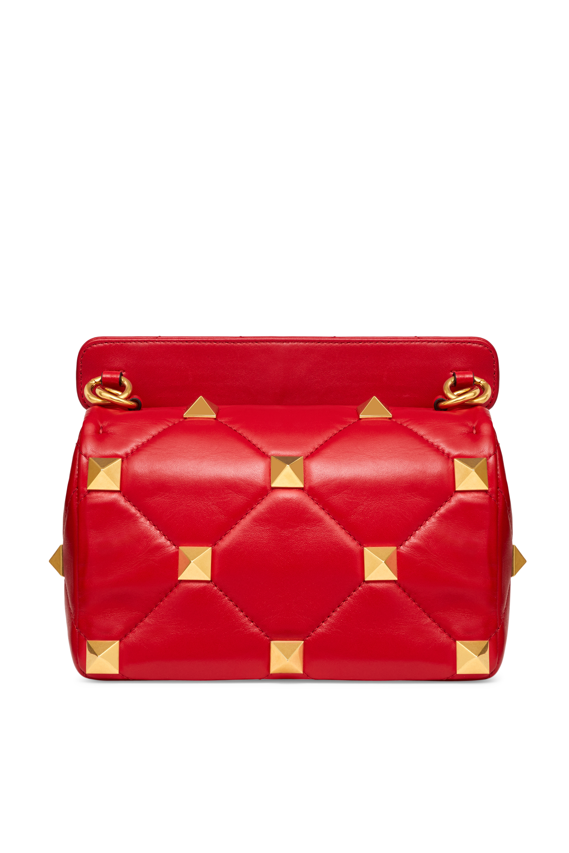 حقيبة فالنتينو غارافاني رومان جلد بحلي