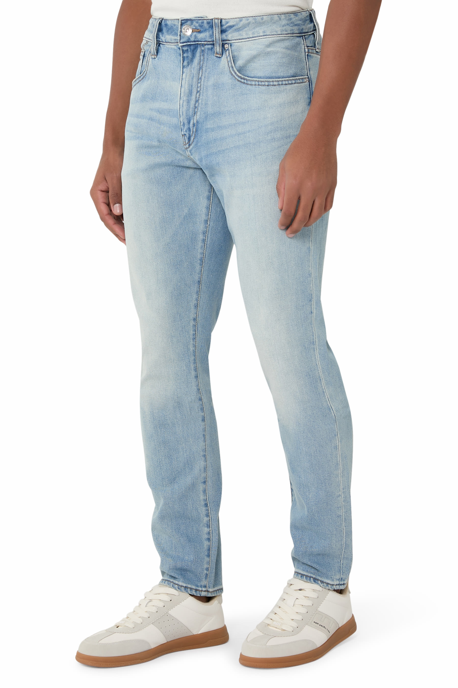  بنطال جينز بقصة ضيقة دنيم