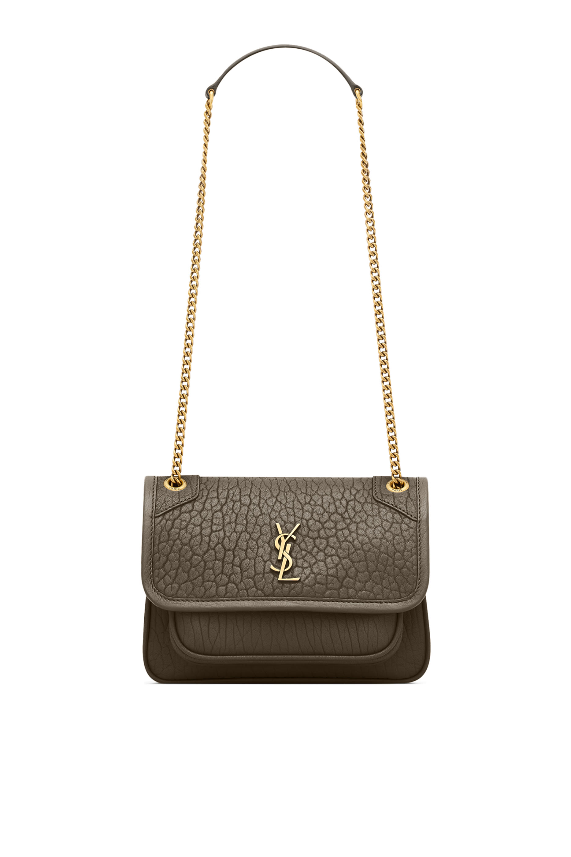 حقيبة نيكي جلد حمل بارز الملمس