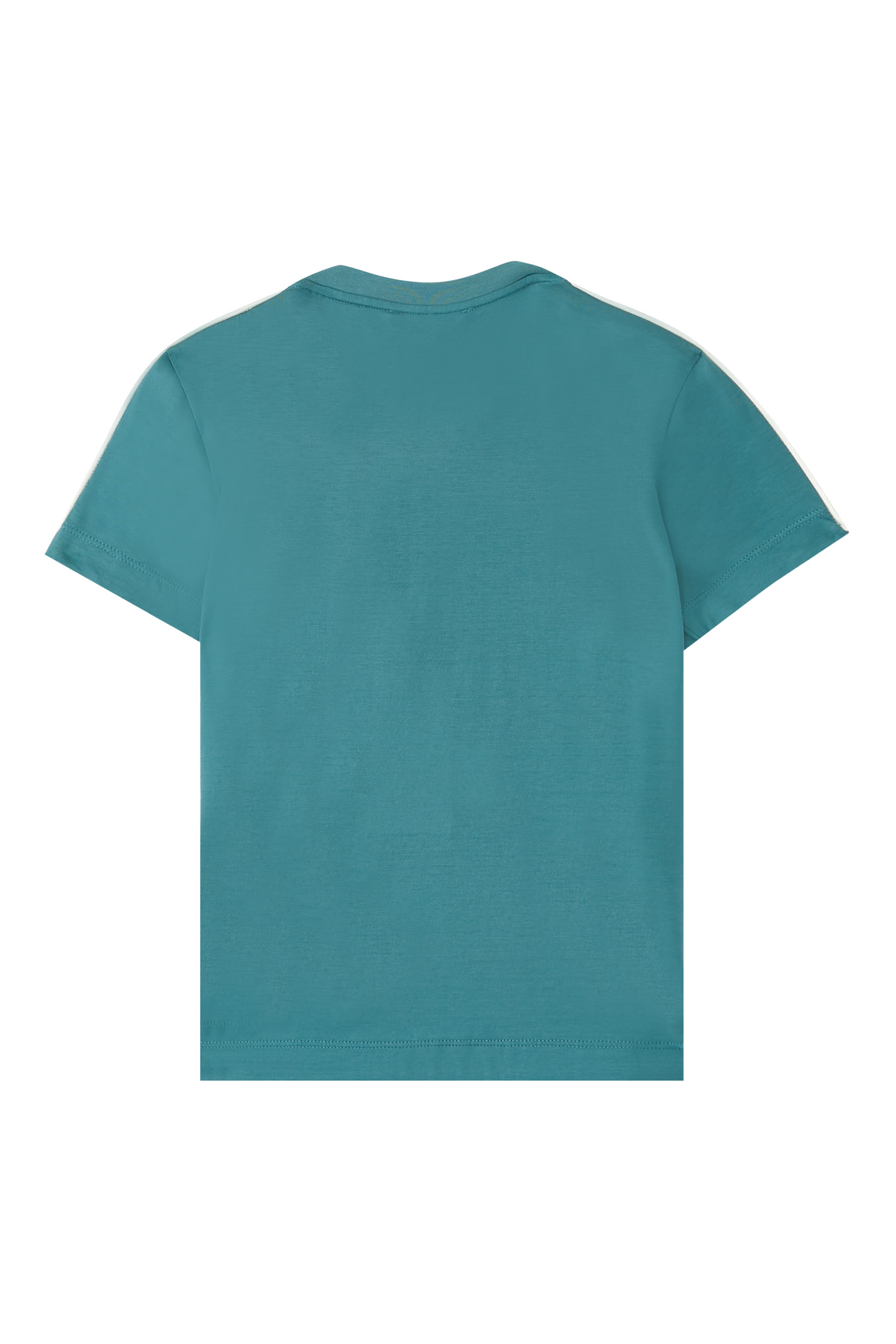 تيشيت بشريط بشعار الماركة للأطفال