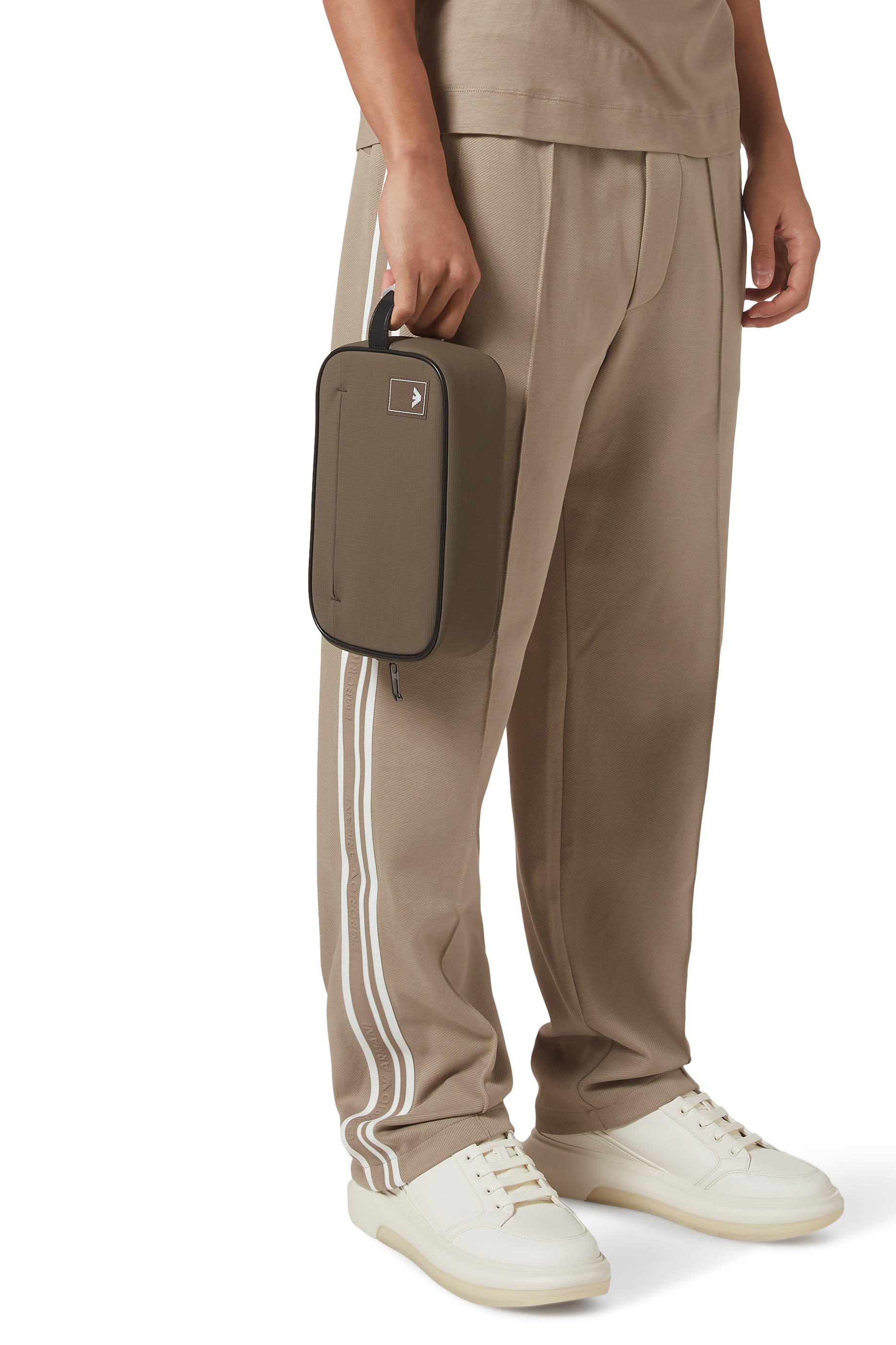 حقيبة خصر بشعار الماركة نايلون