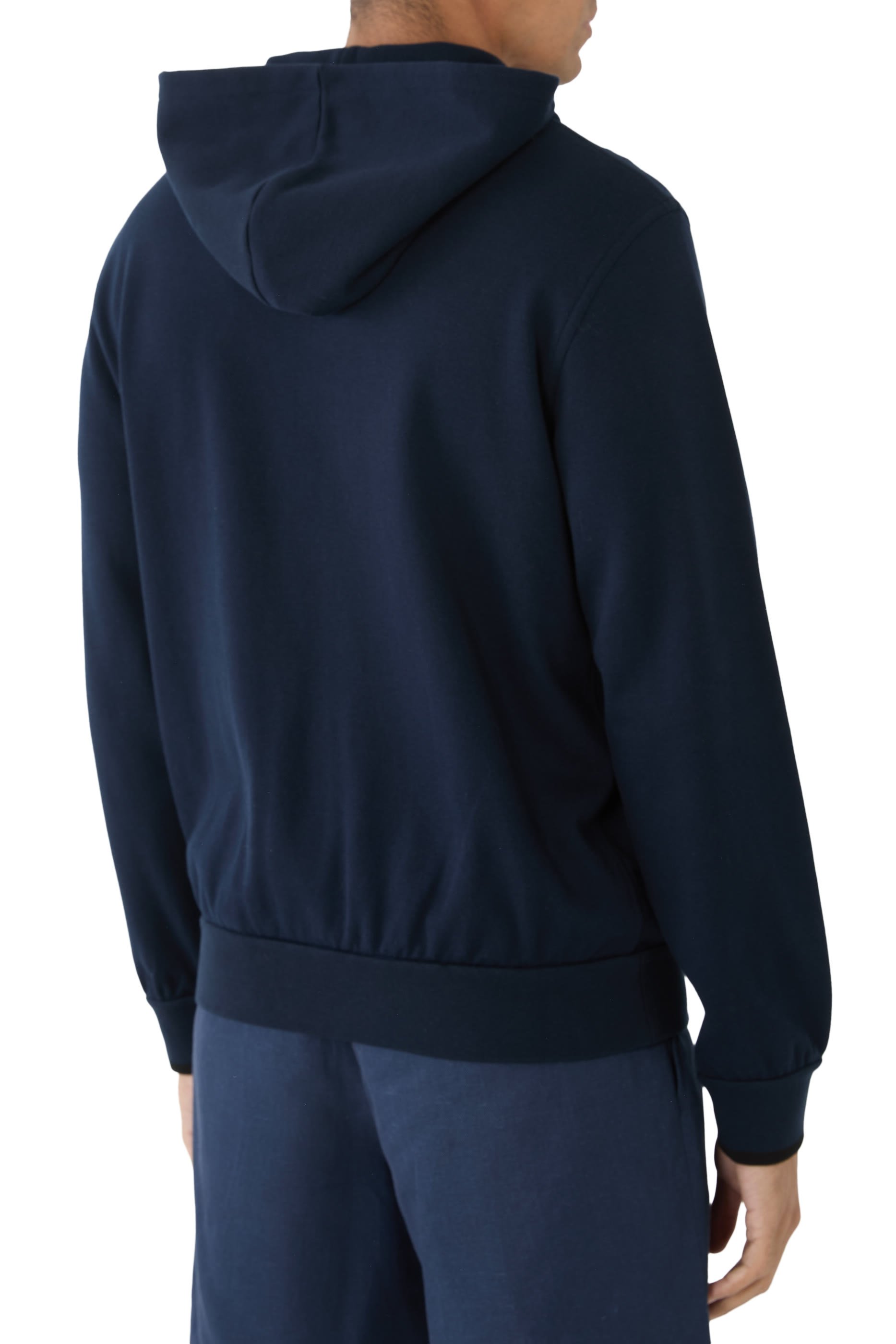 Essential Stretch Cotton Full-Zip Hooded Blouson