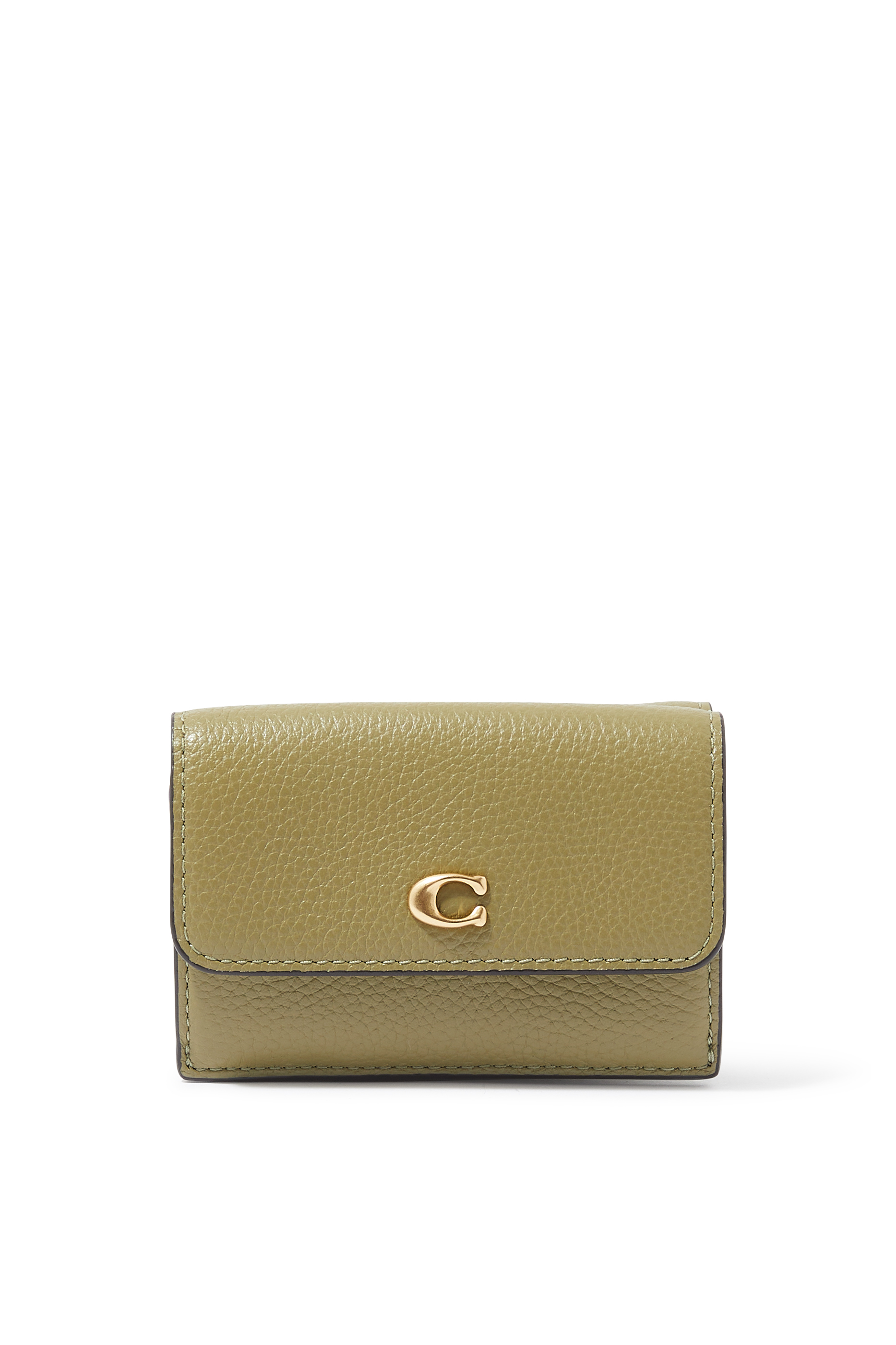 محفظة صغيرة بتصميم ثلاثي الطي