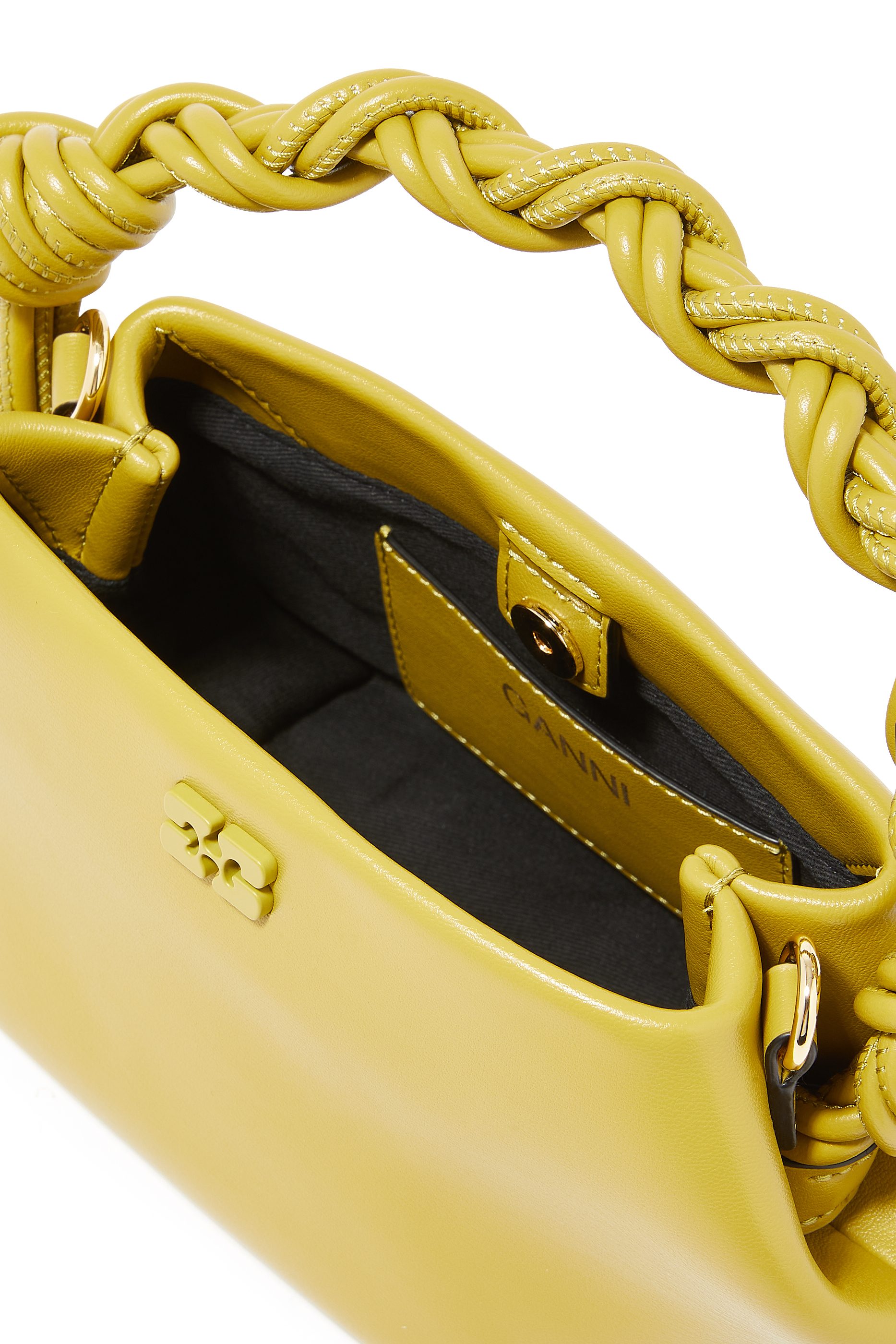 حقيبة يد بو صغيرة بيد مجدولة