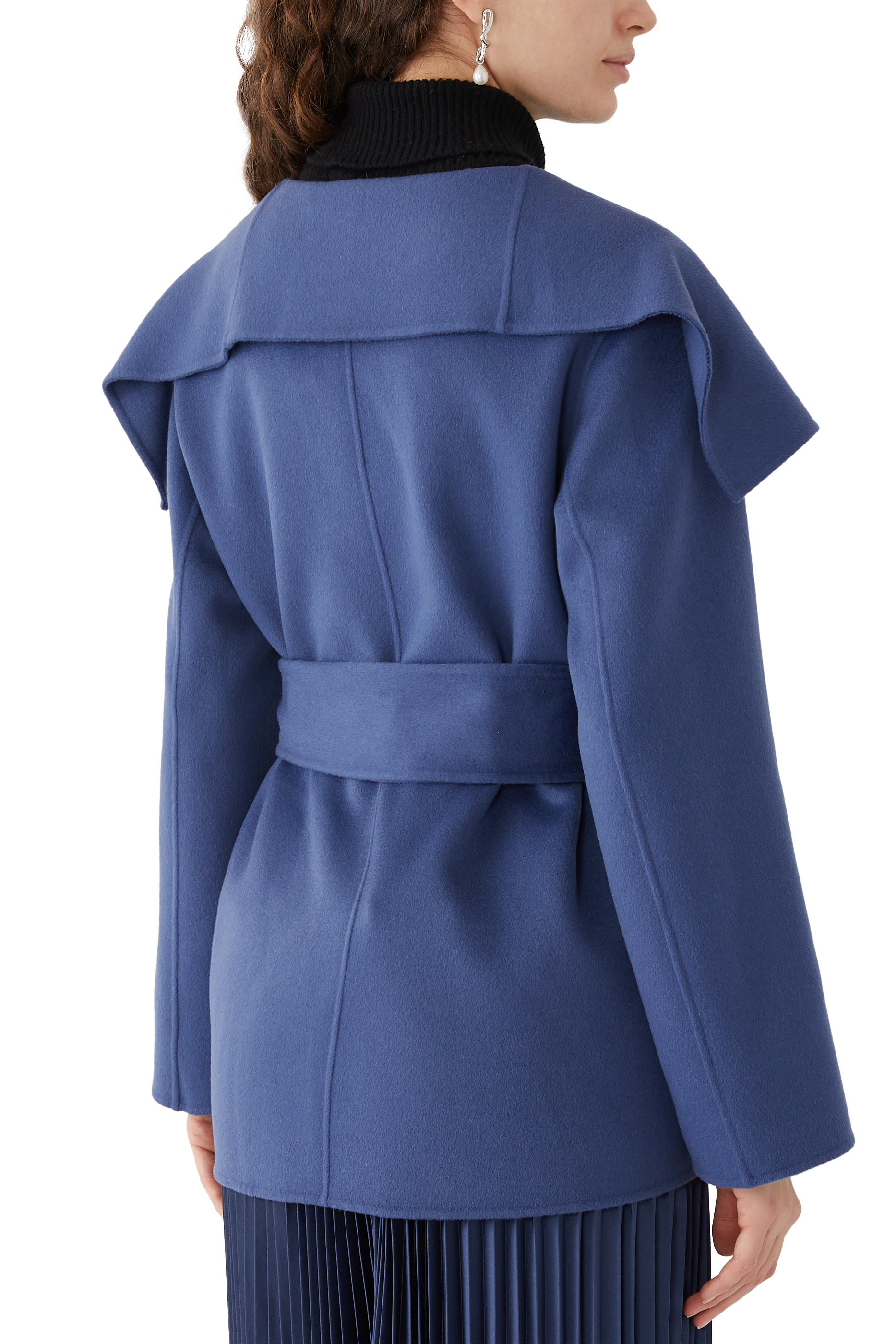 جاكيت أدريان مزدوج الوجه كشمير