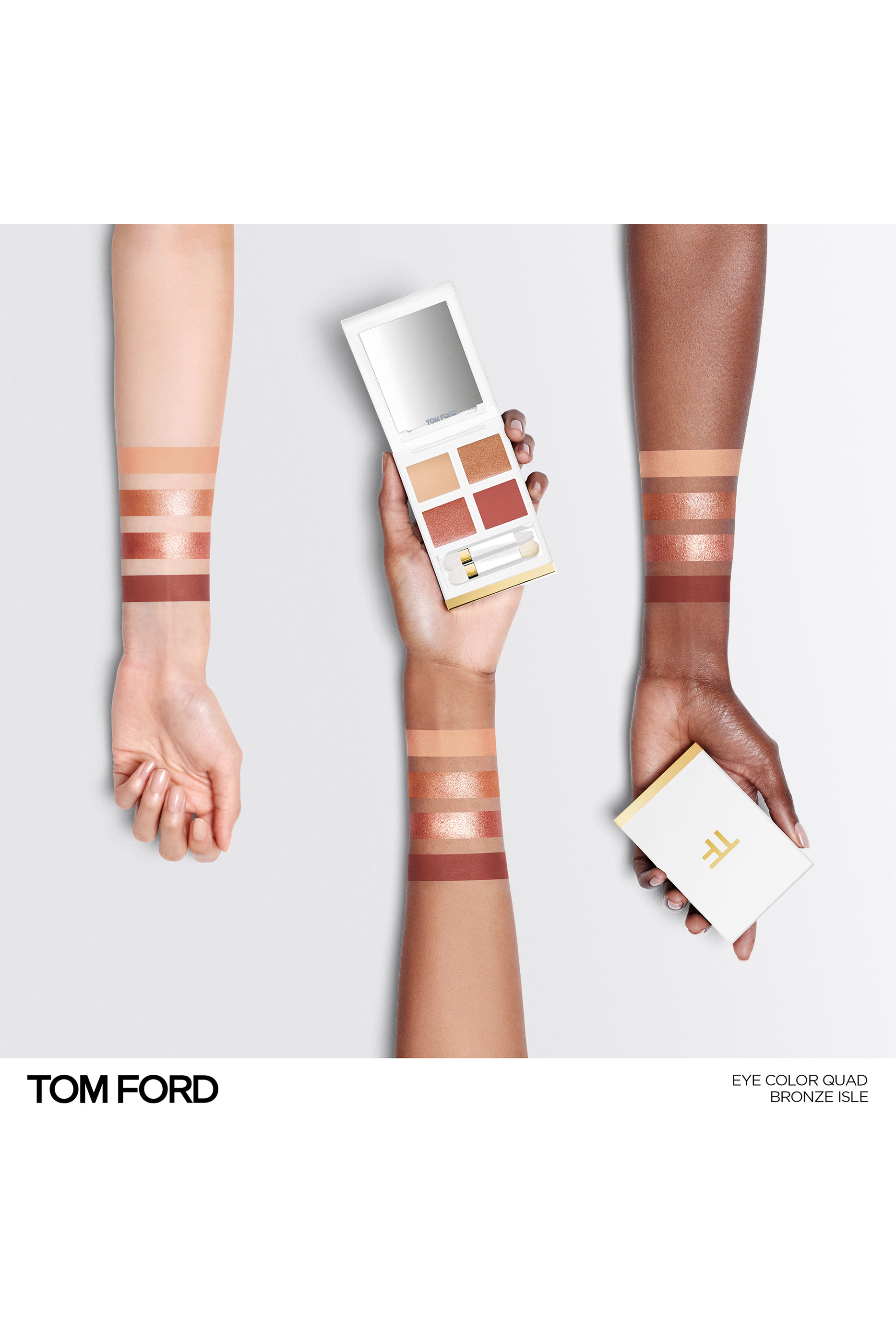 ظلال عيون بأربعة ألوان