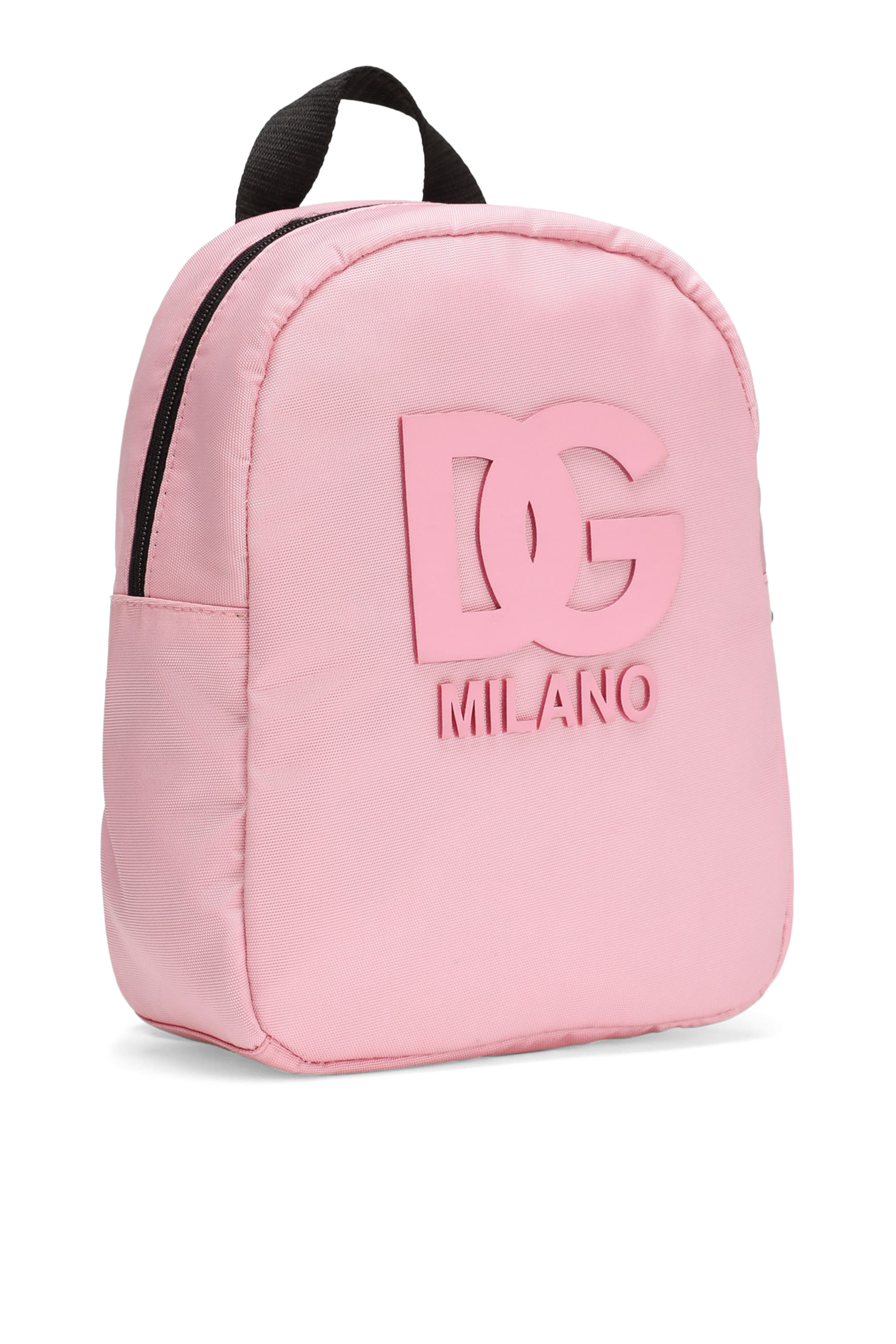 حقيبة ظهر برقعة مطاطية بحرفي شعار الماركة نايلون للأطفال