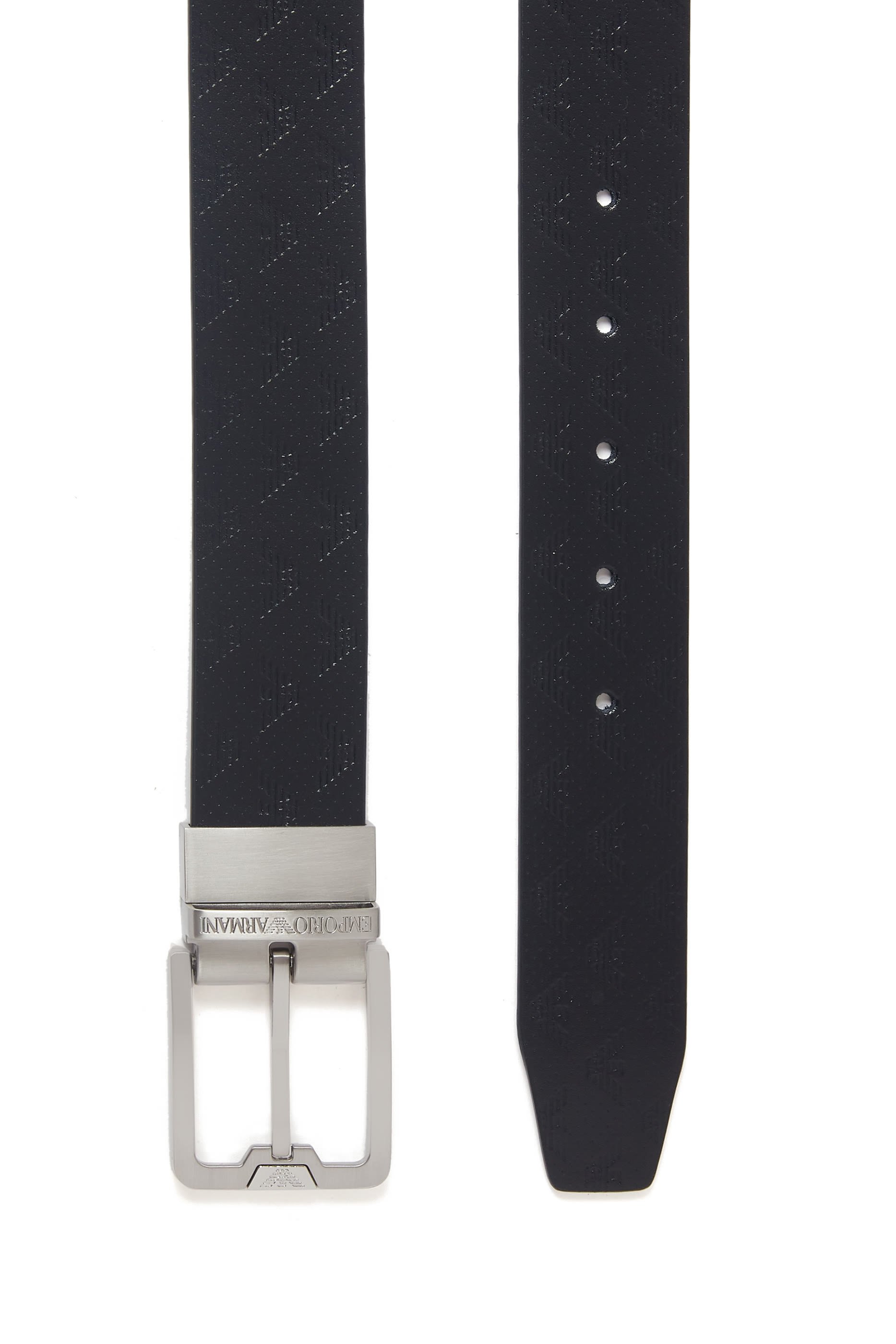 حزام جلد بشعار الماركة