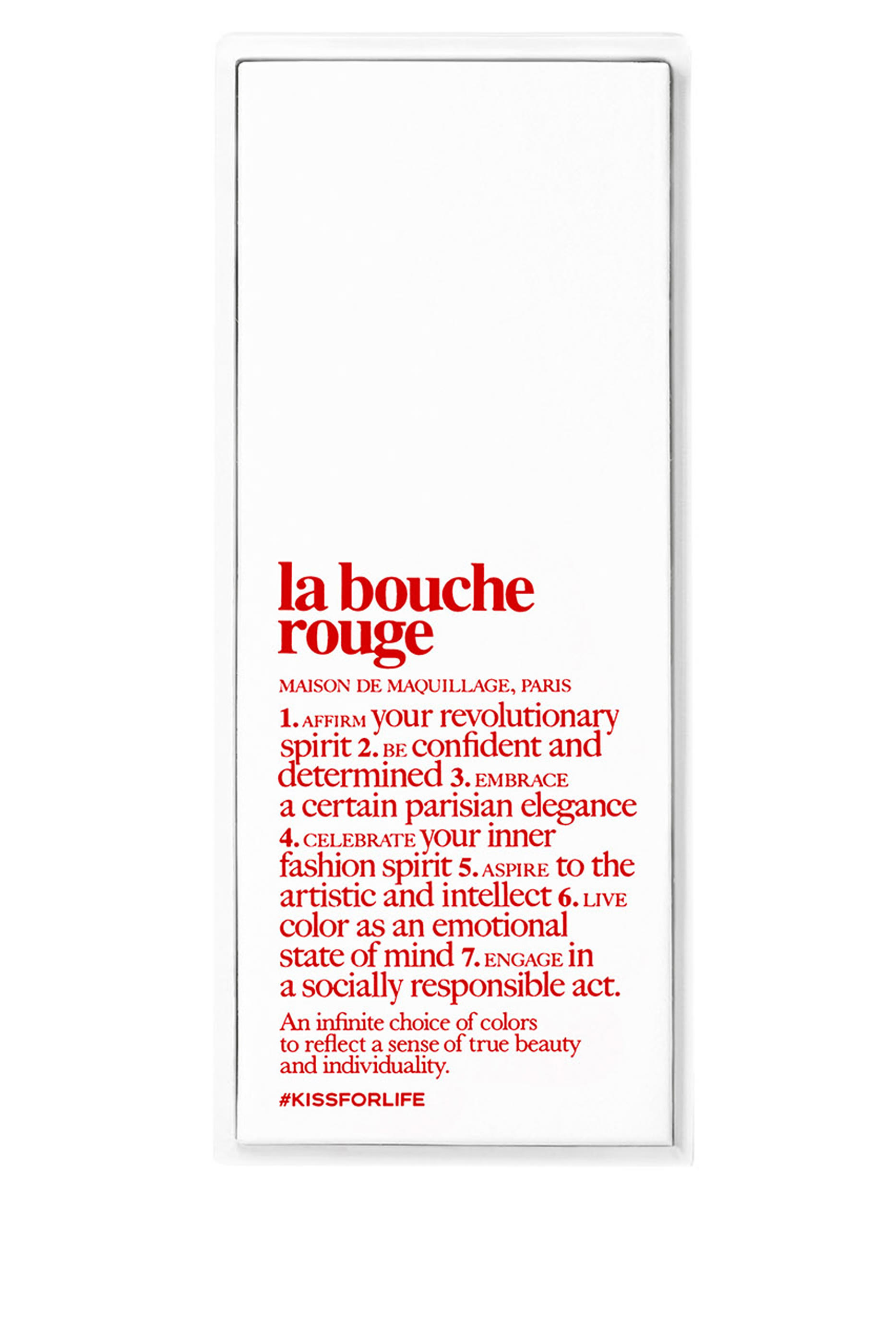 عبوة إعادة ملء أحمر شفاه سيروم روج لامع