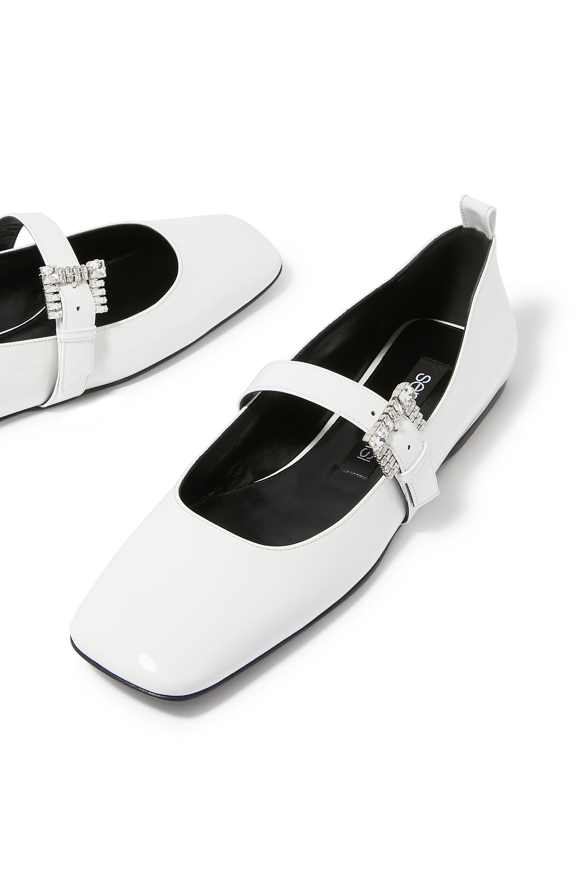 حذاء بالرينا اس آر تونتي بكعب مسطح جلد