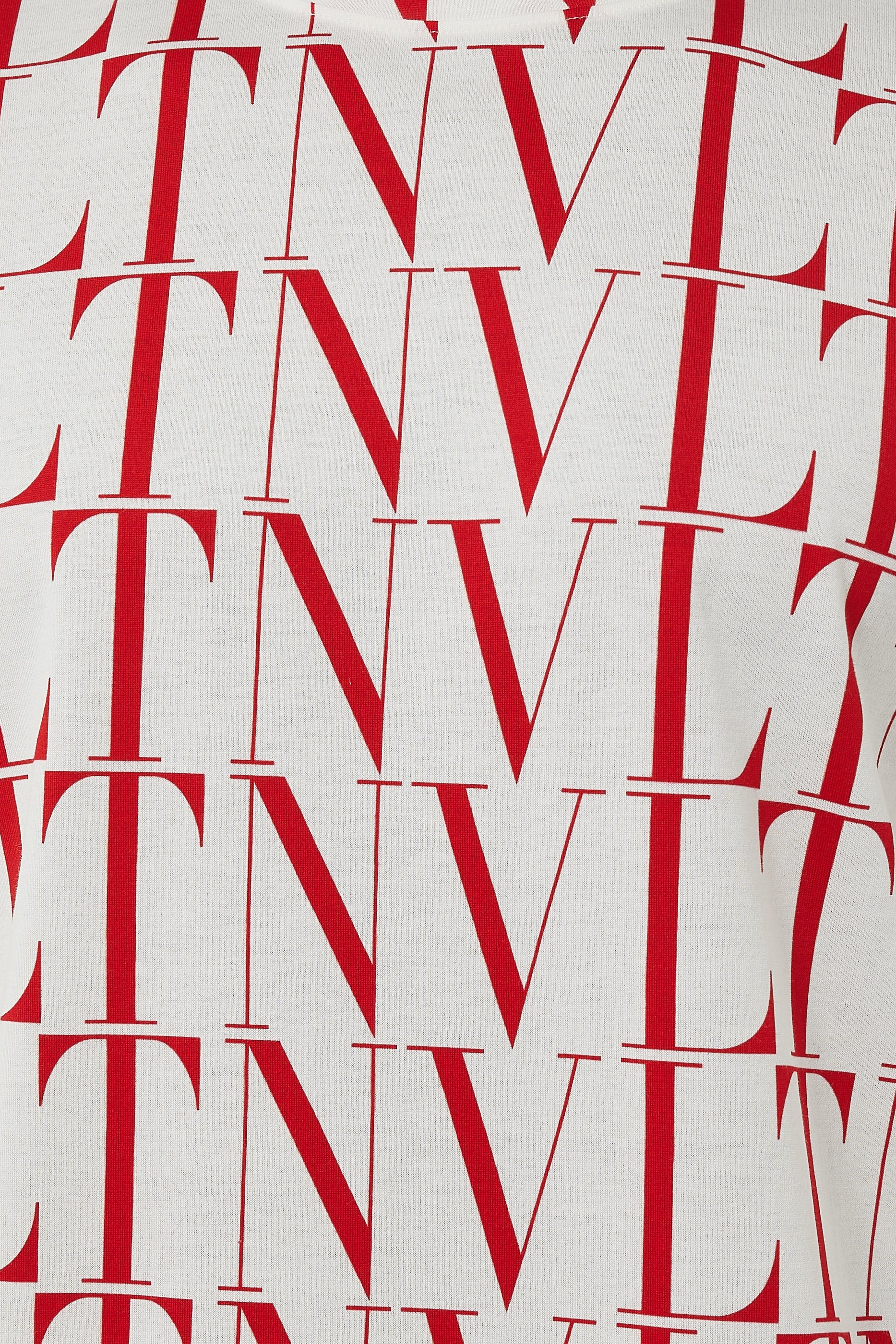 تيشيرت قطن بطبعة تايمز بشعار VLTN