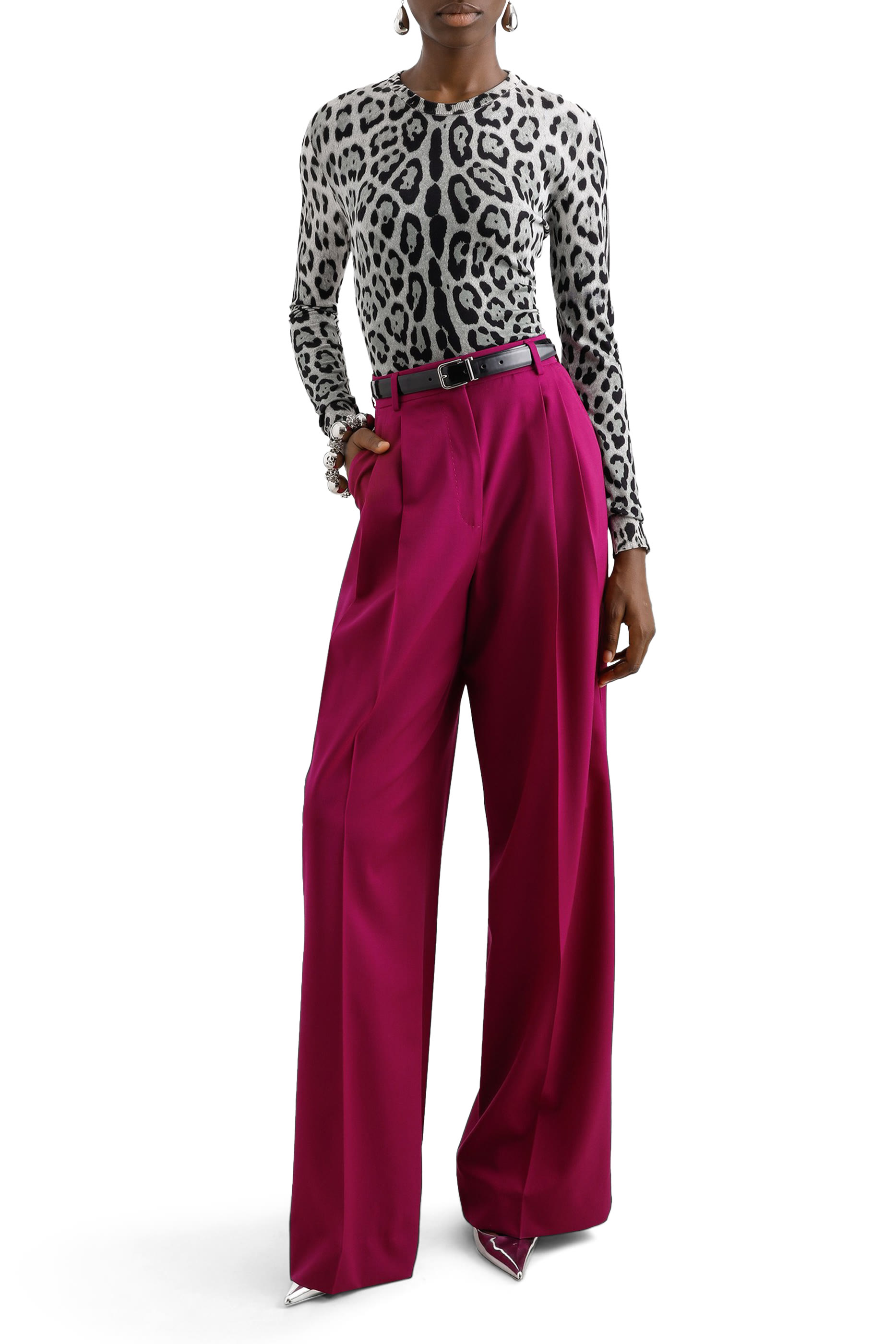 Woolen Palazzo Pants