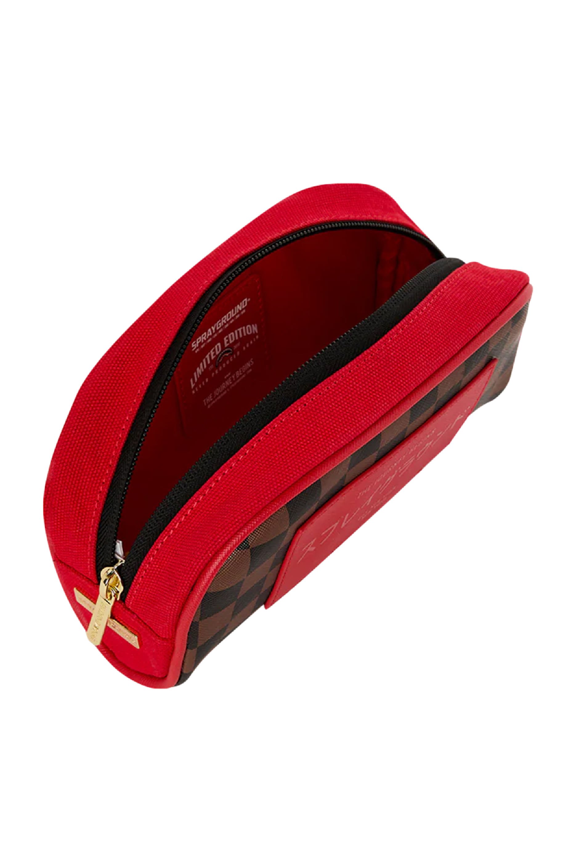 حقيبة صغيرة كاتانا بوس بنقشة مربعات للأطفال