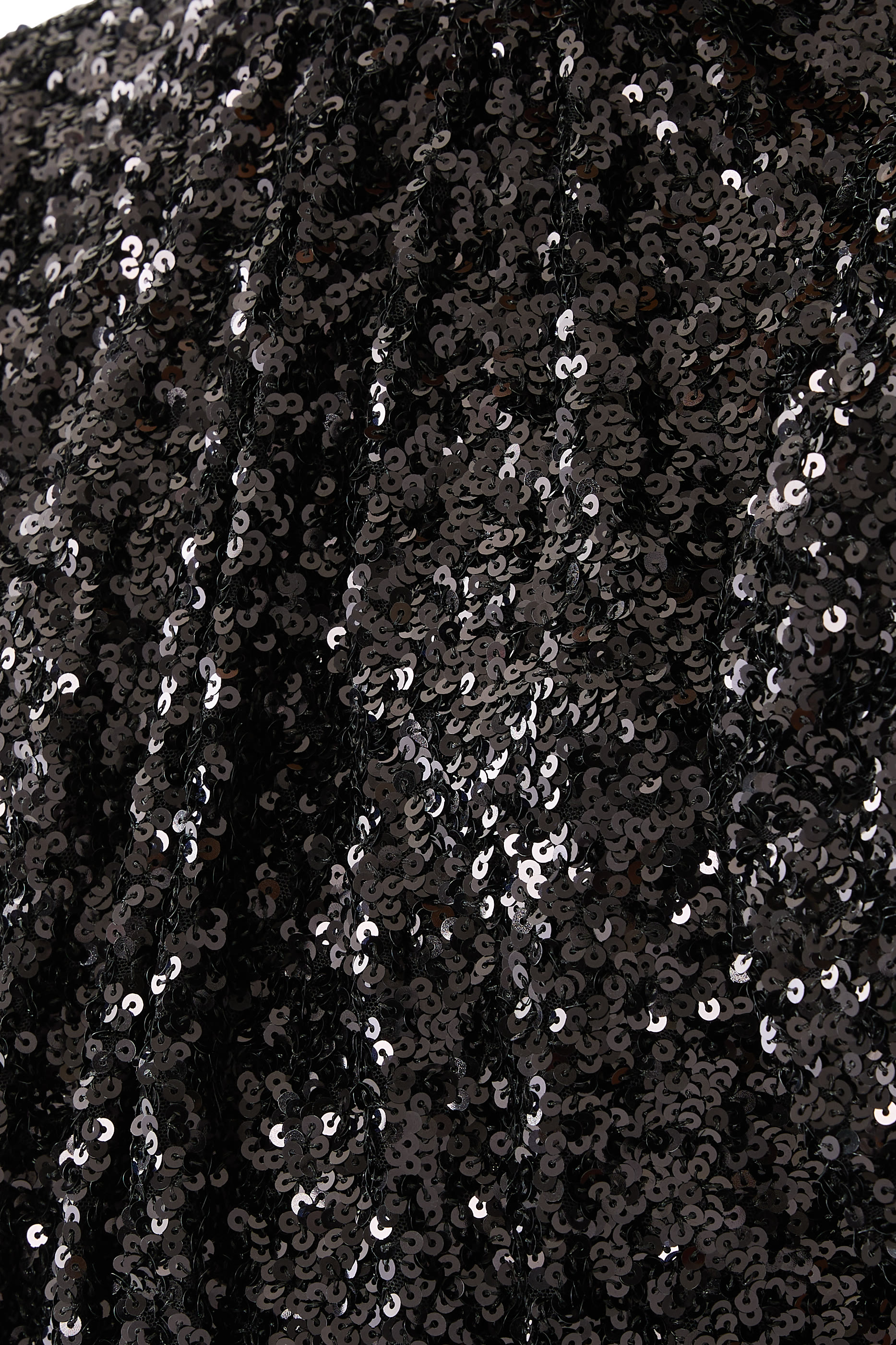 فستان متوسط الطول بترتر