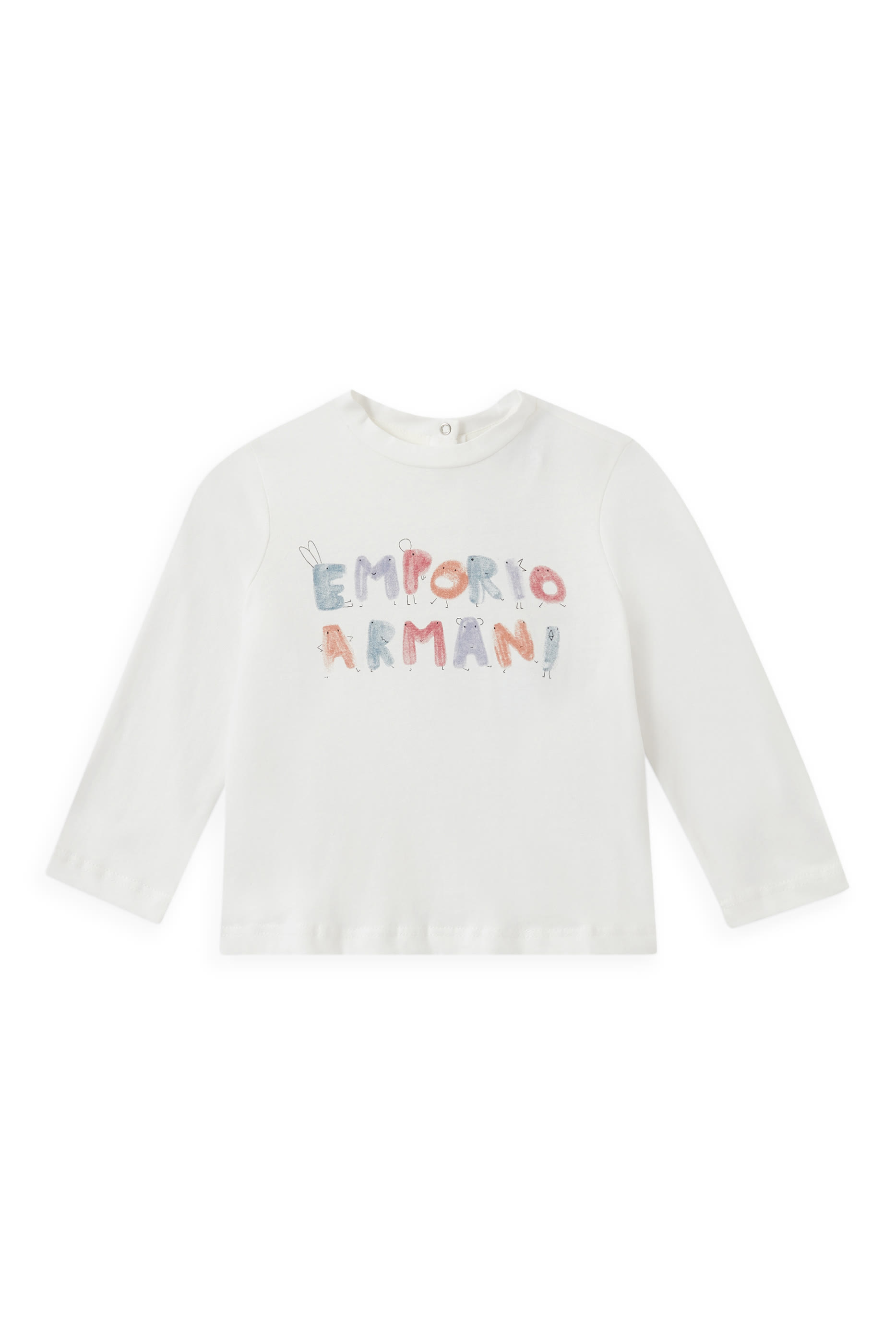 تيشيرت بشعار الماركة للأطفال