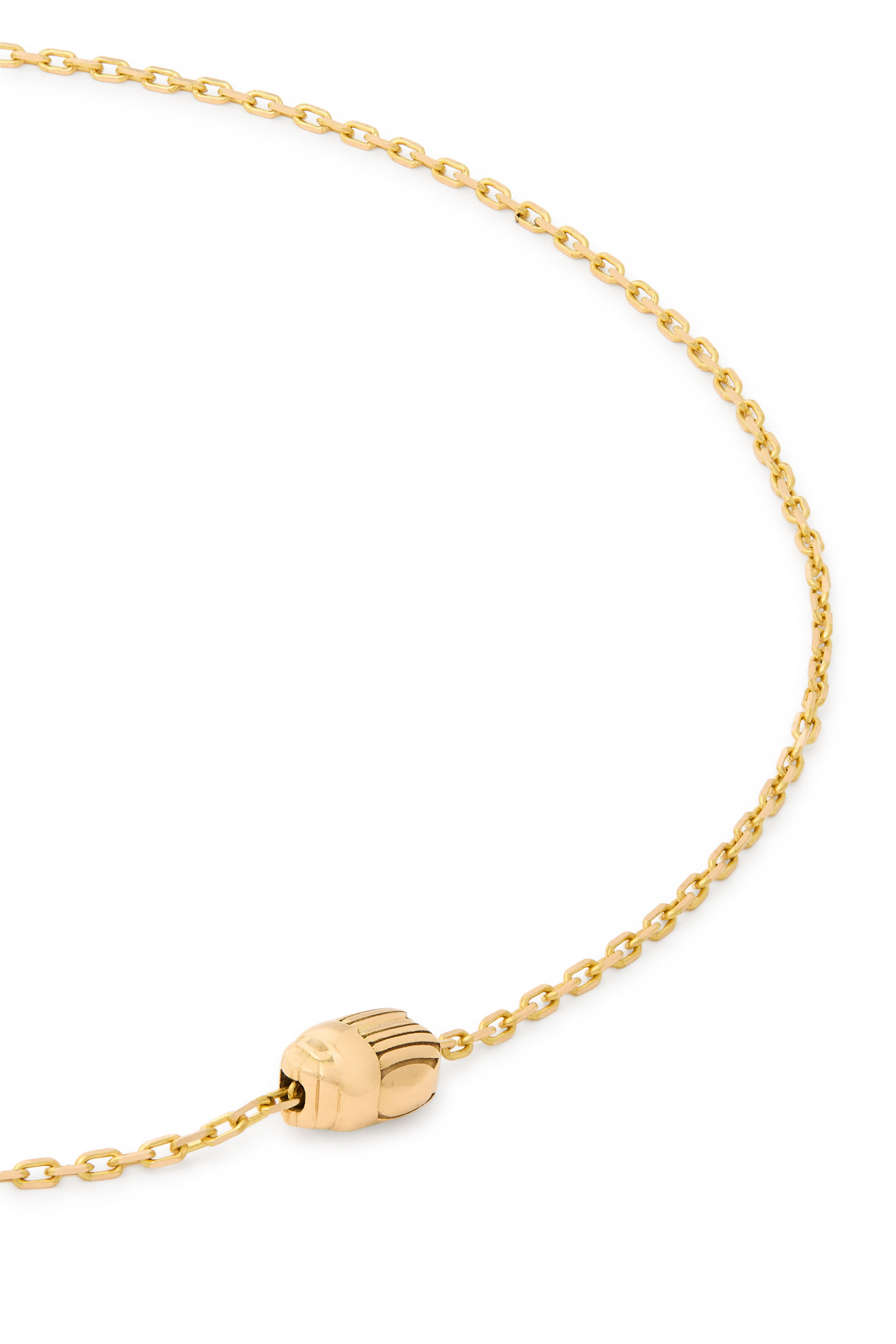 Solar Voyage Chain Necklace, 18k Yellow Gold