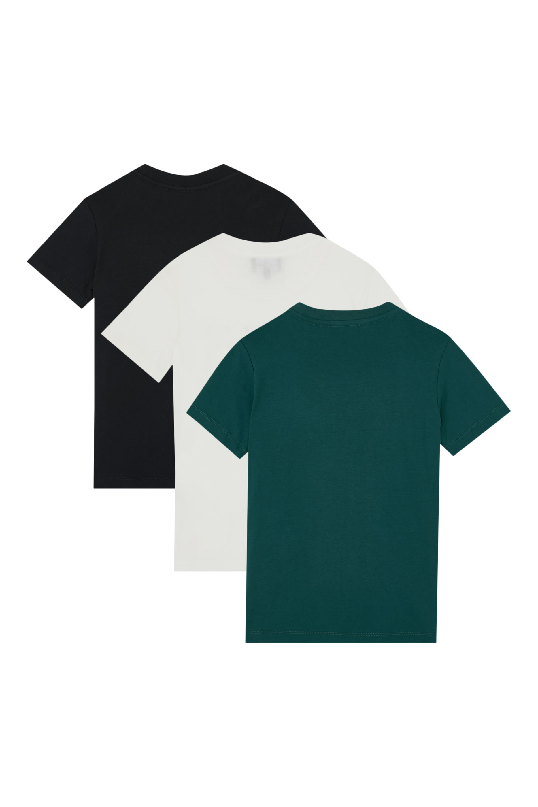 طقم تيشيرت قطن للأطفال، 3 قطع