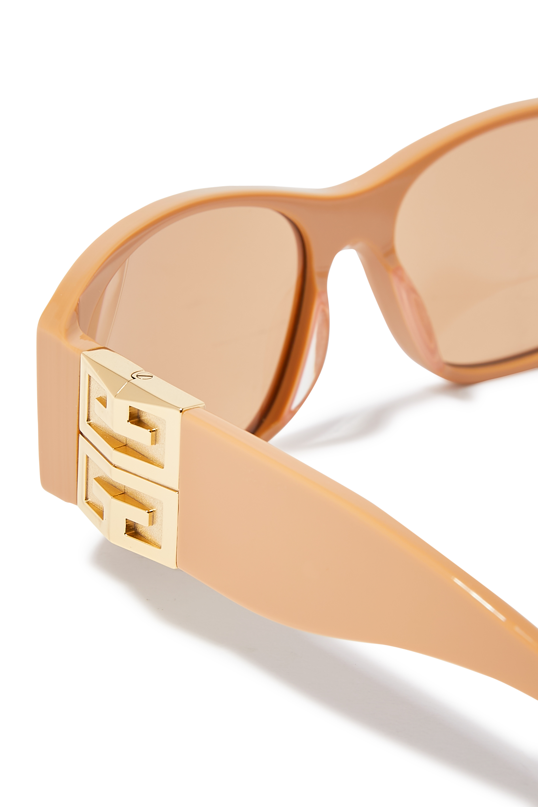 نظارة شمسية 4 جي بإطار دائري