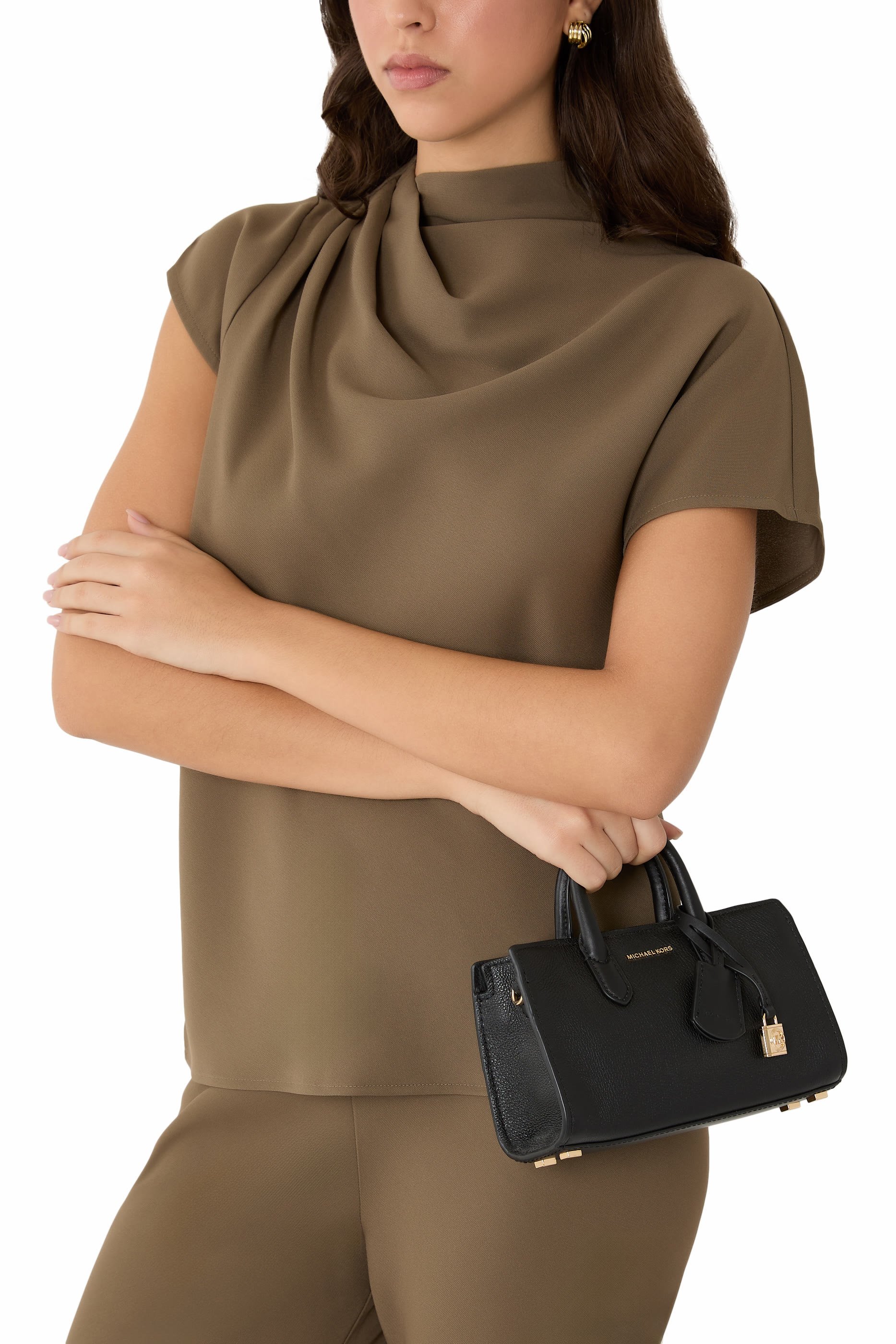 حقيبة كروس بودي سكارليت صغيرة جلد