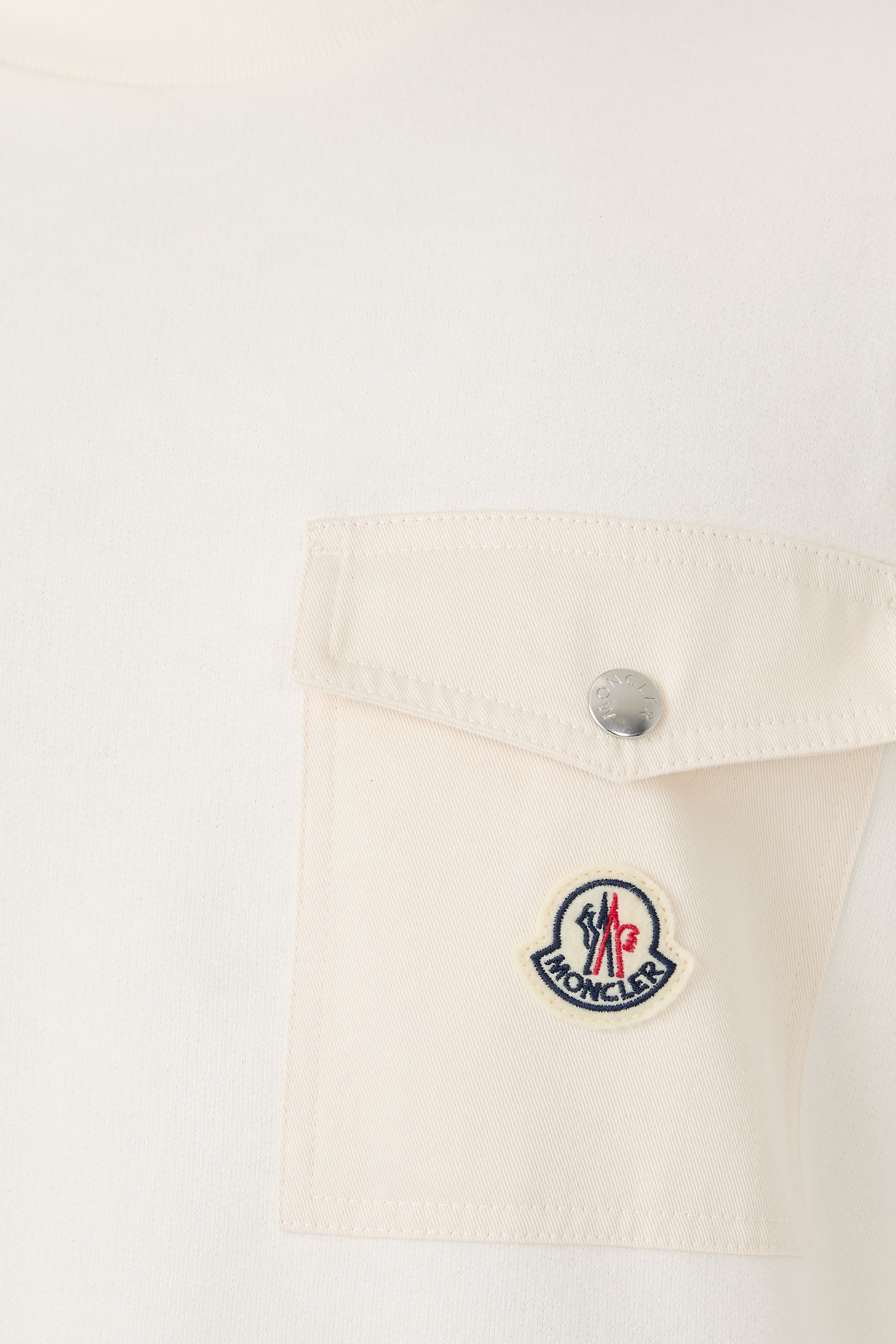 سويت شيرت مع جيب قطن