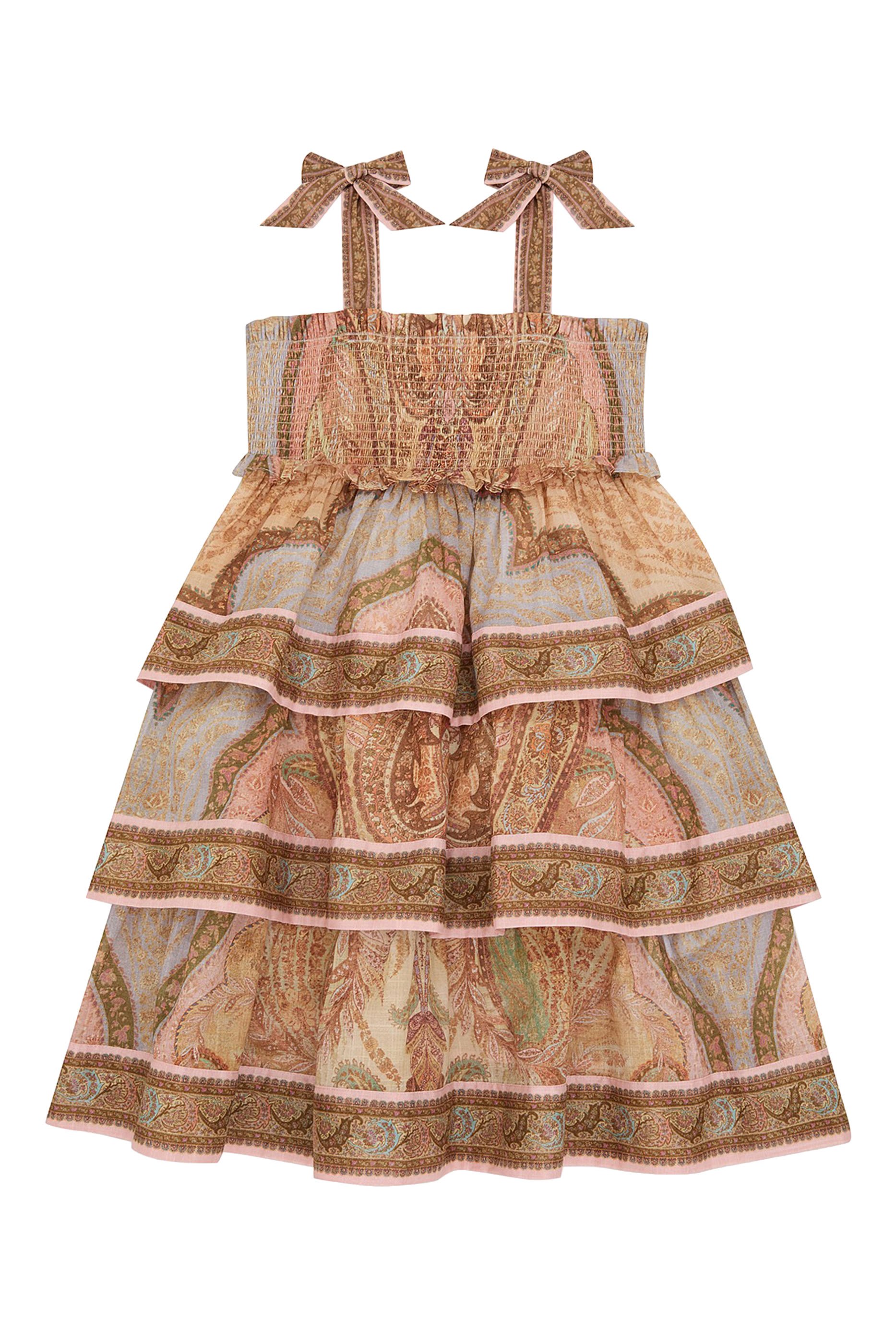 فستان أويكن بتصميم متدرج للأطفال