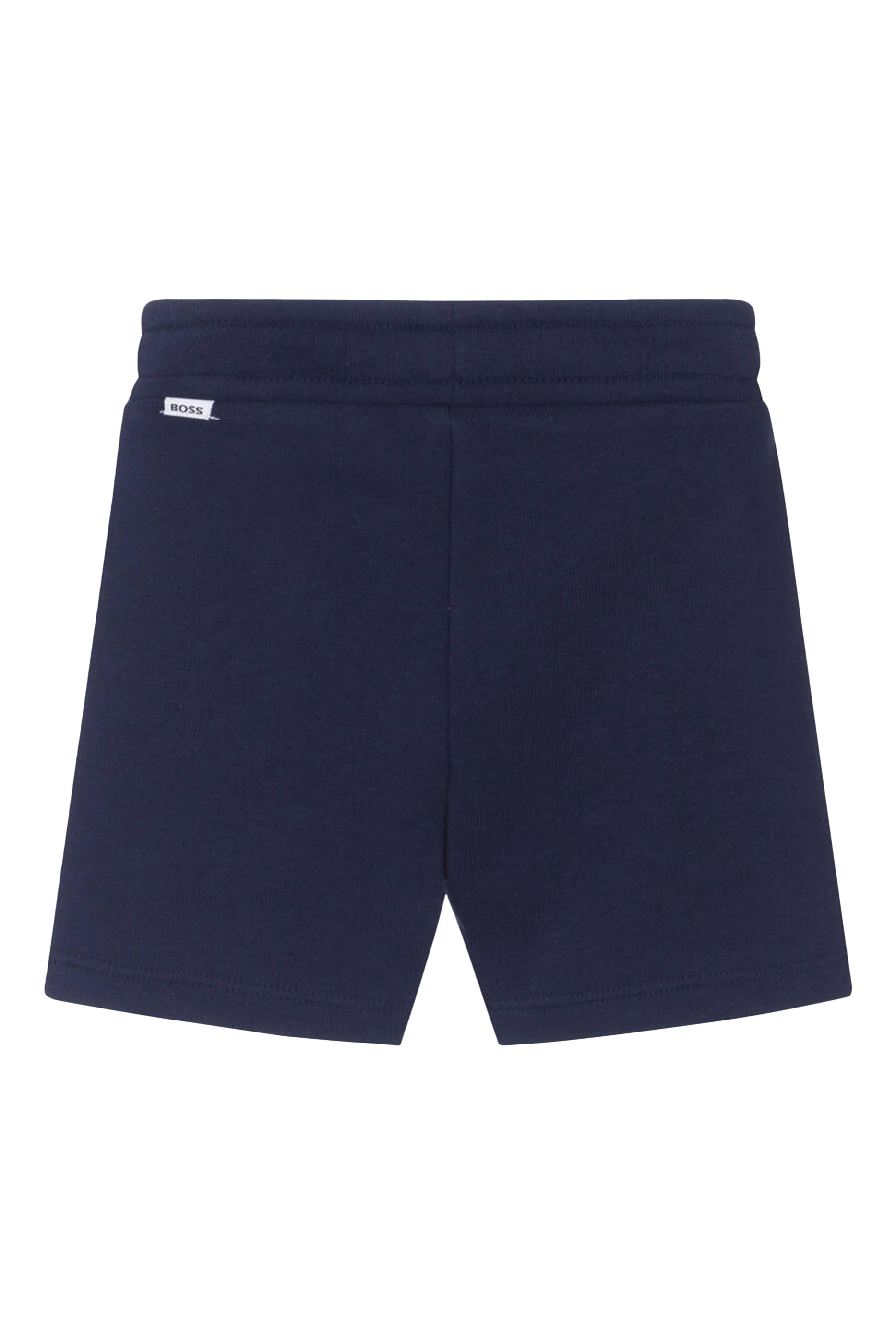 شورت بطبعات شعار الماركة للأطفال