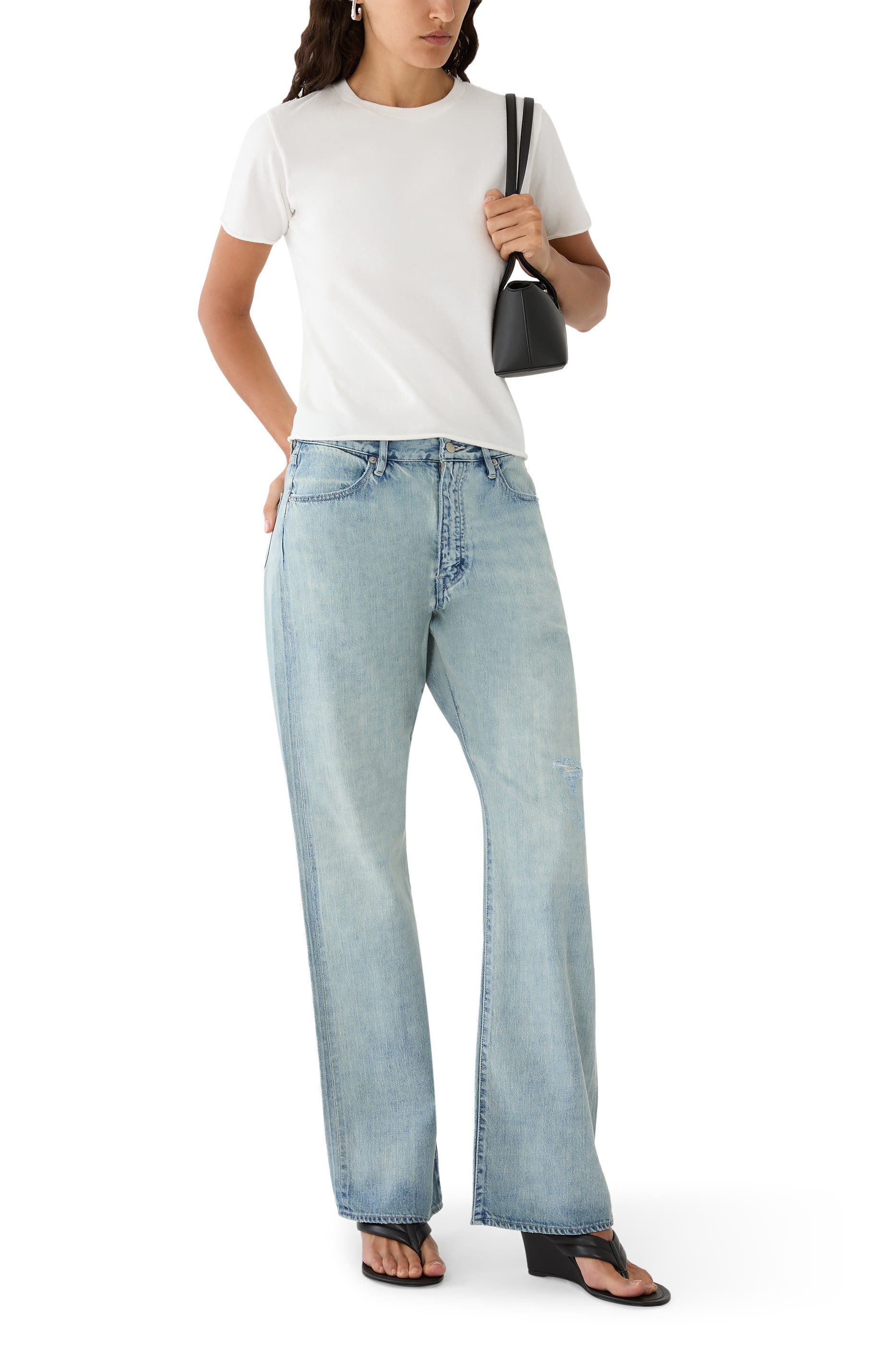 Brushed Organic Cotton Jersey T-Shirt