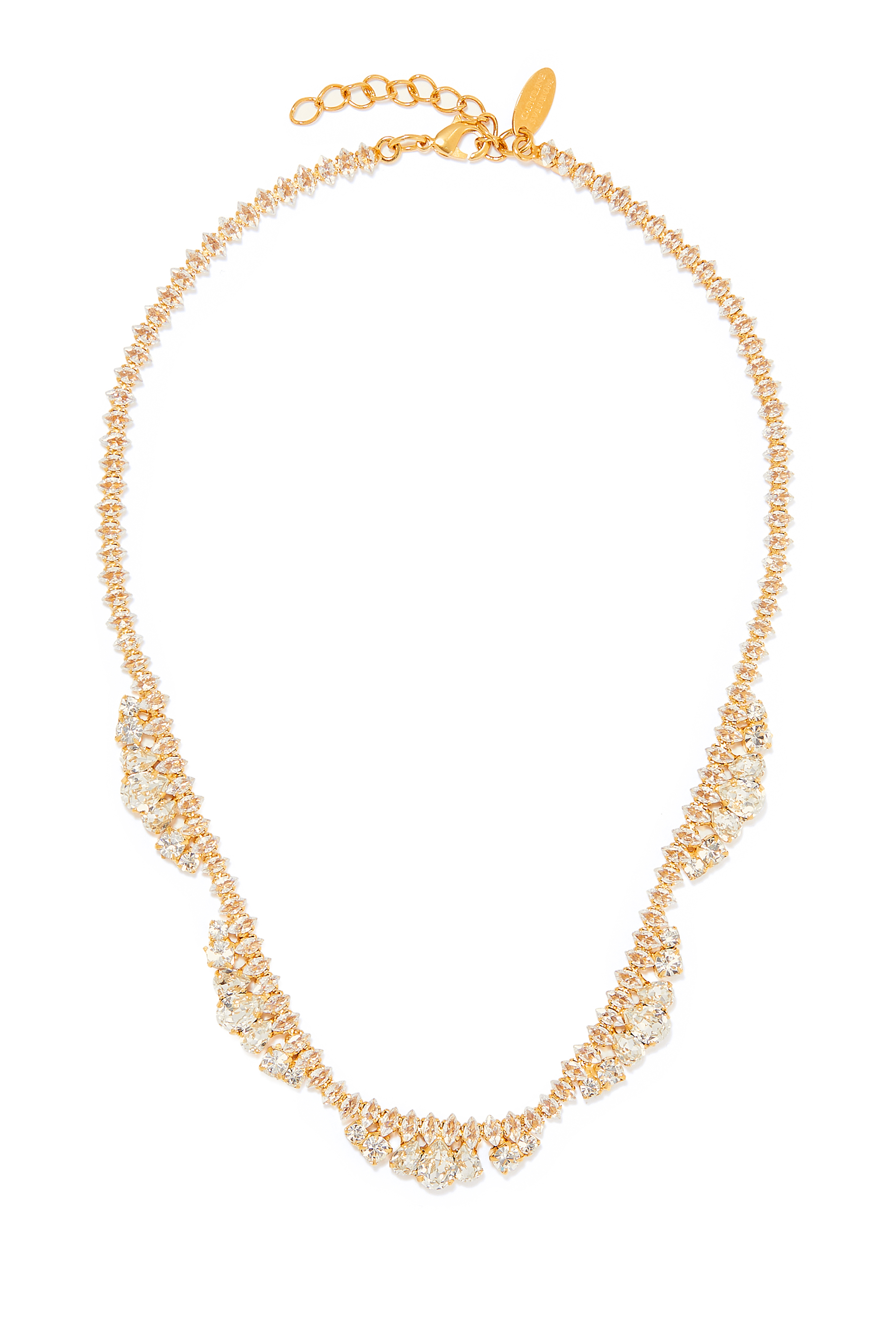 قلادة آي شوز يو مرصعة بالكريستال اروديوم