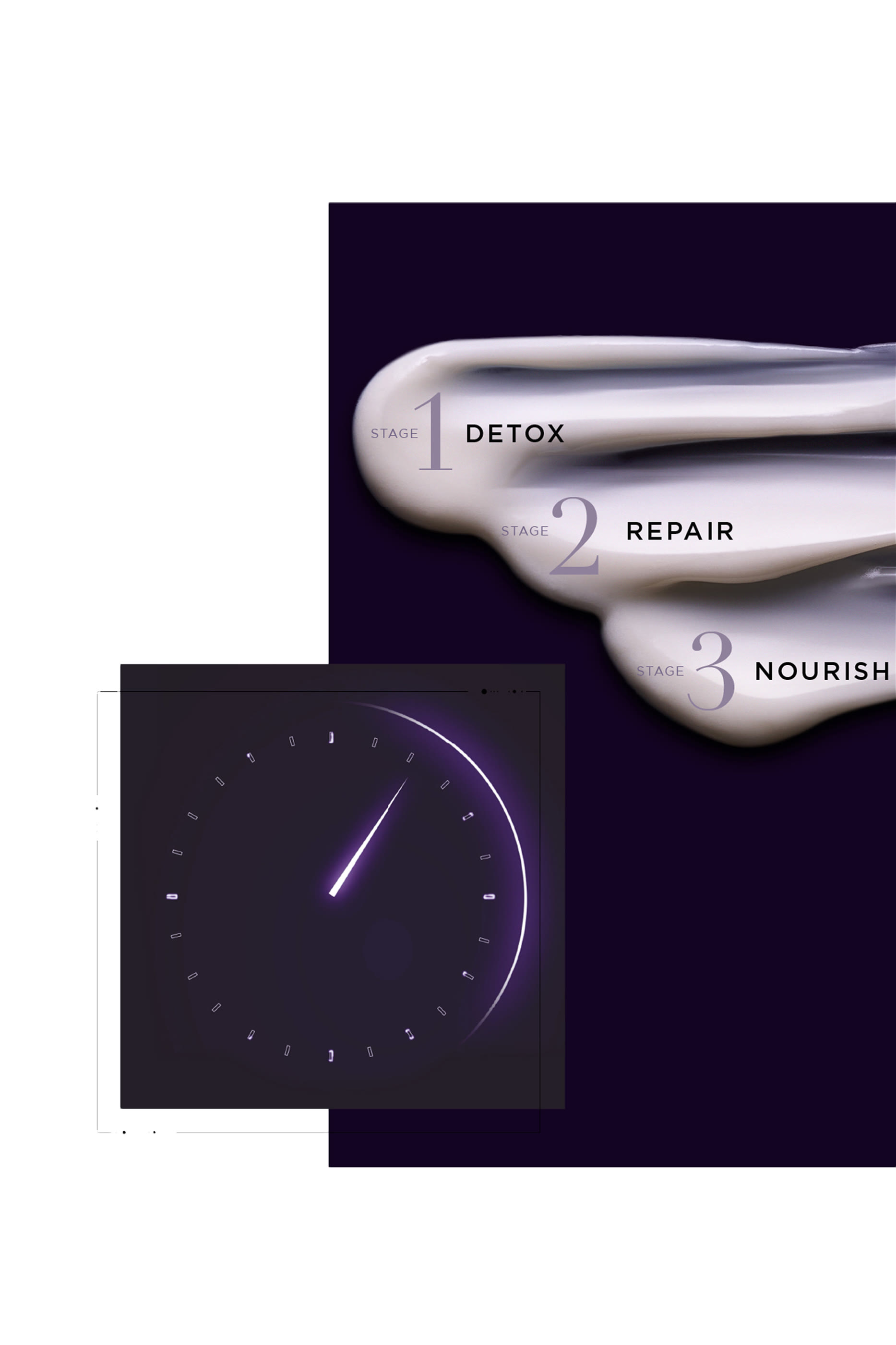 عبوة إعادة ملء قناع ليلي إكسيبشيانل كرونوبايولوجي