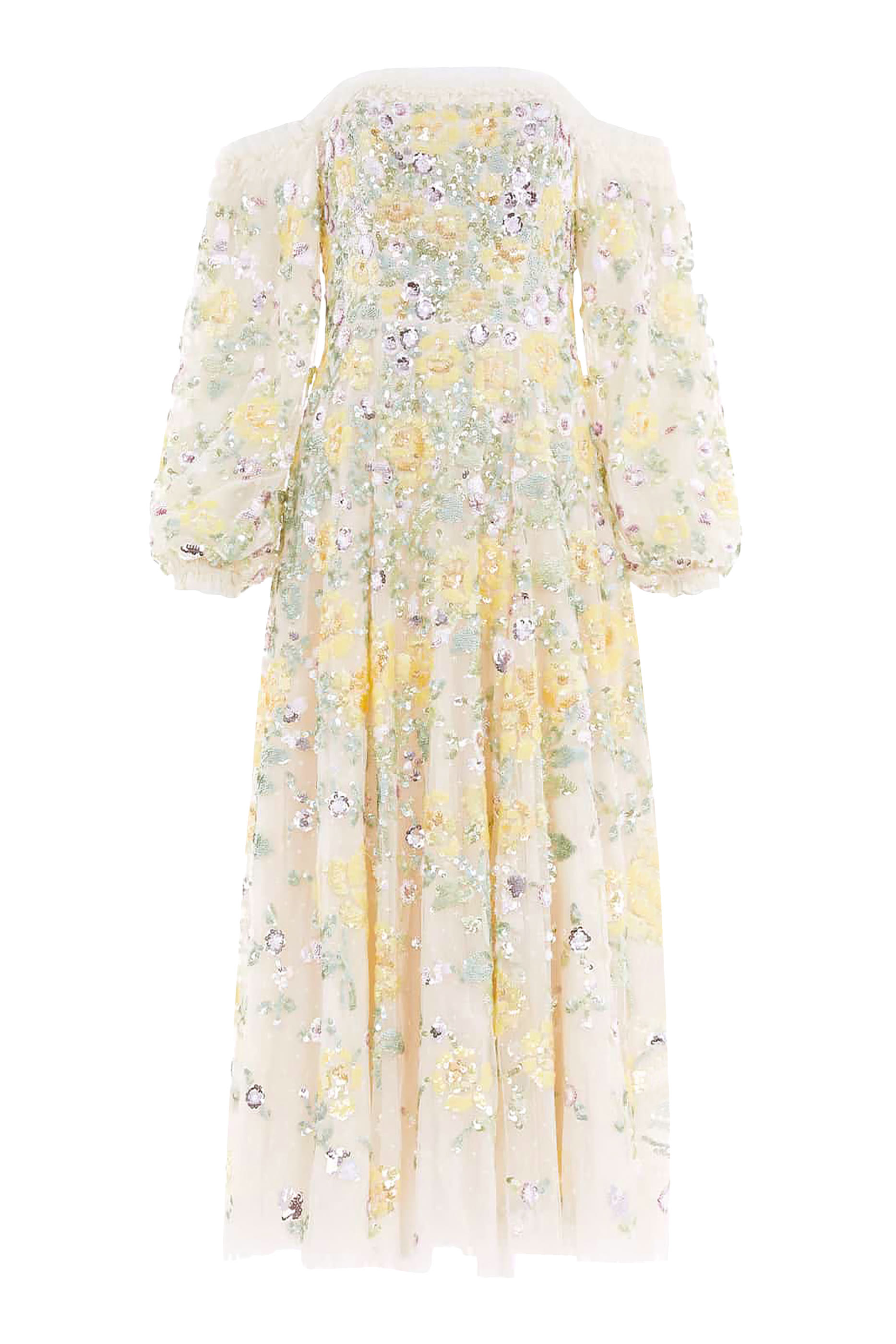 فستان بالرينا ايلين روز بأكتاف مكشوفة