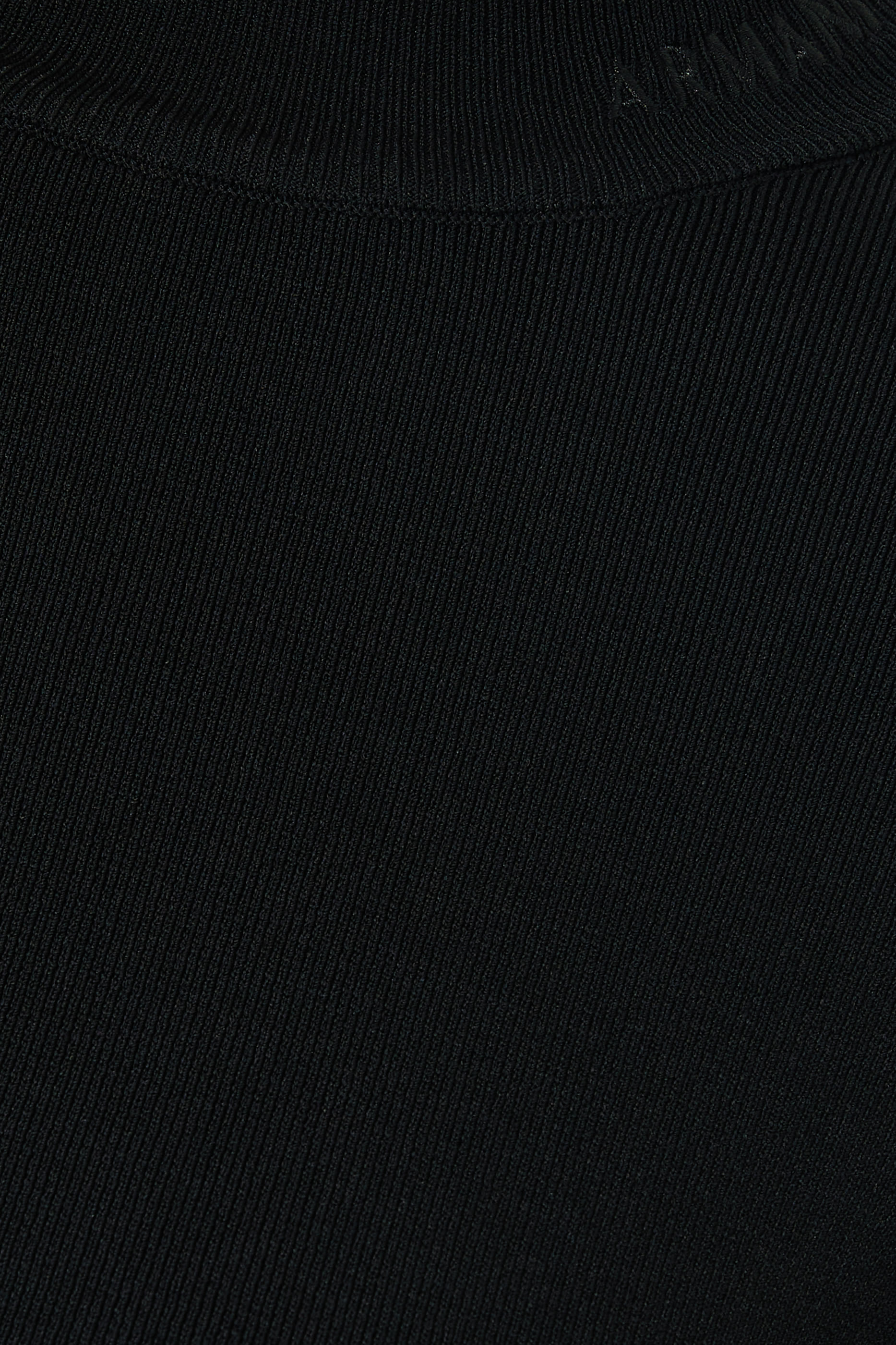  كنزة مضلعة بقصة واسعة 