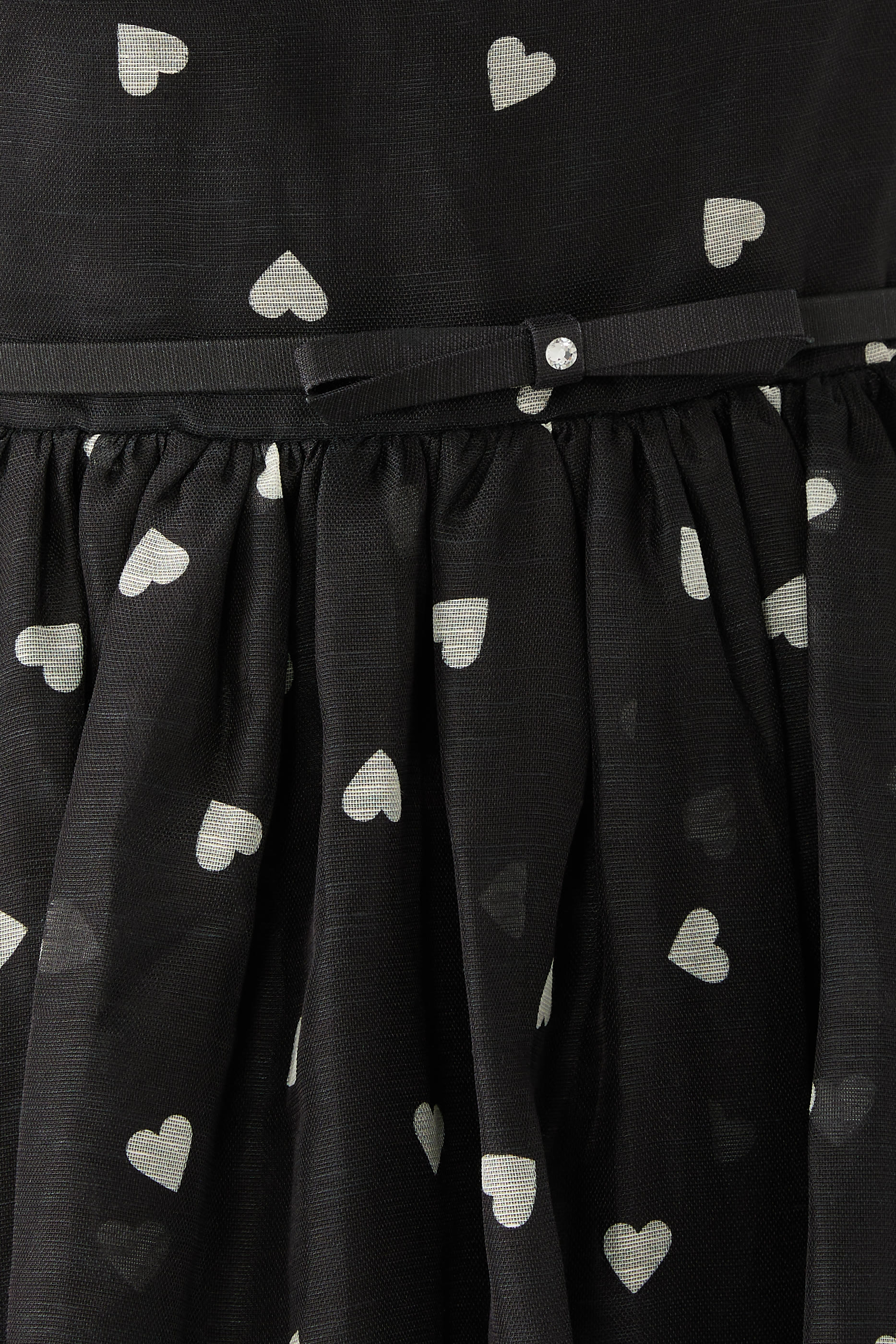 فستان كراش متوسط الطول بكشكش