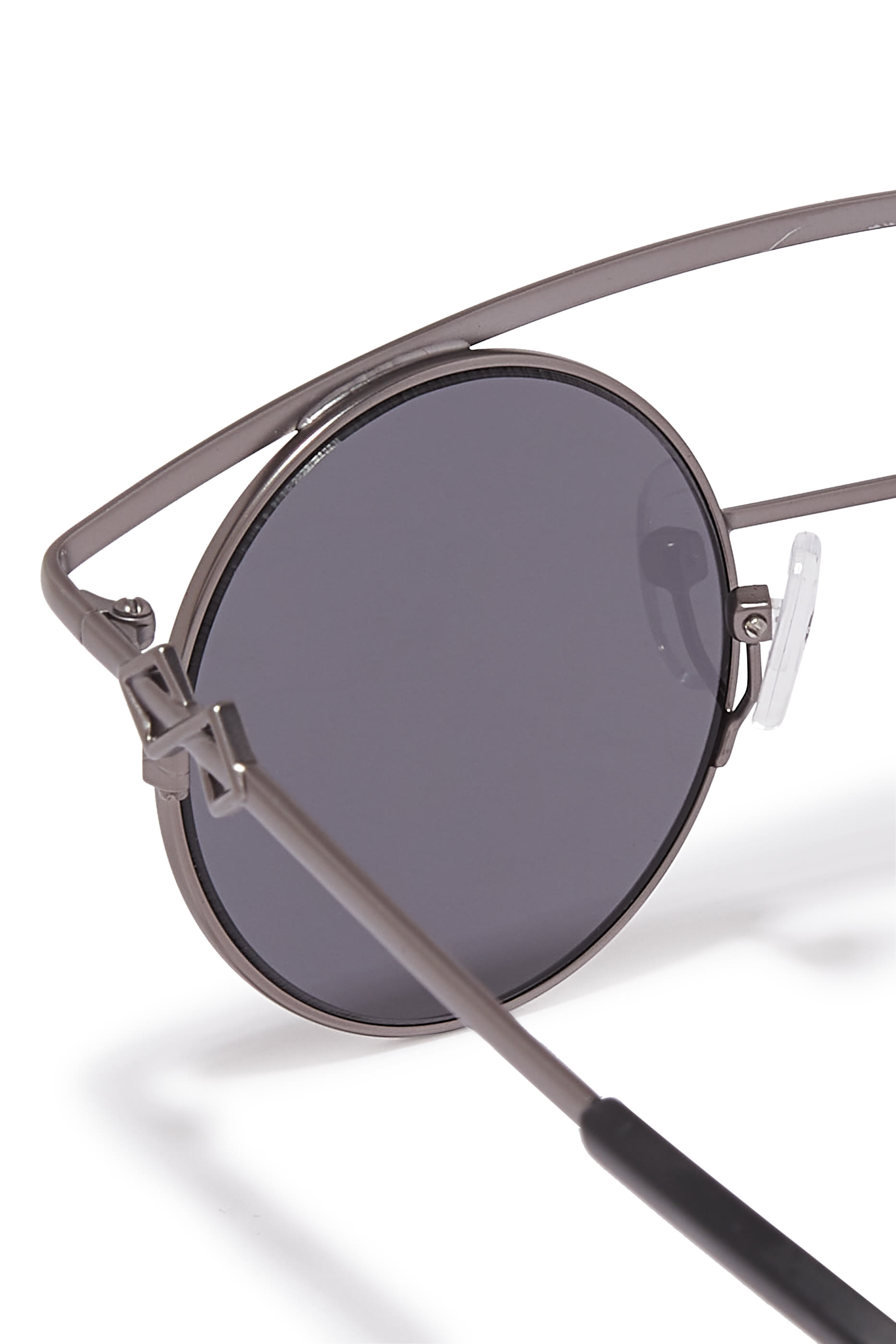 نظارة شمسية ريترو مستديرة