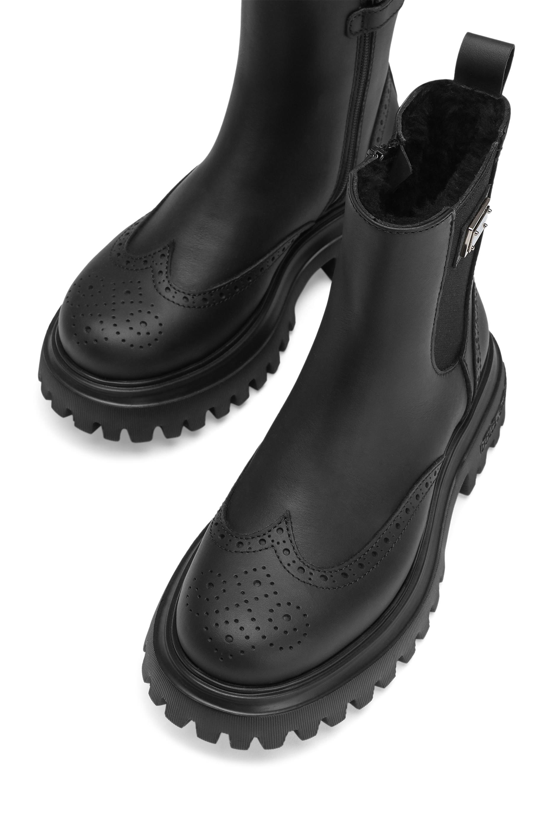 Kids  Beatles Calfskin Ankle Boots 