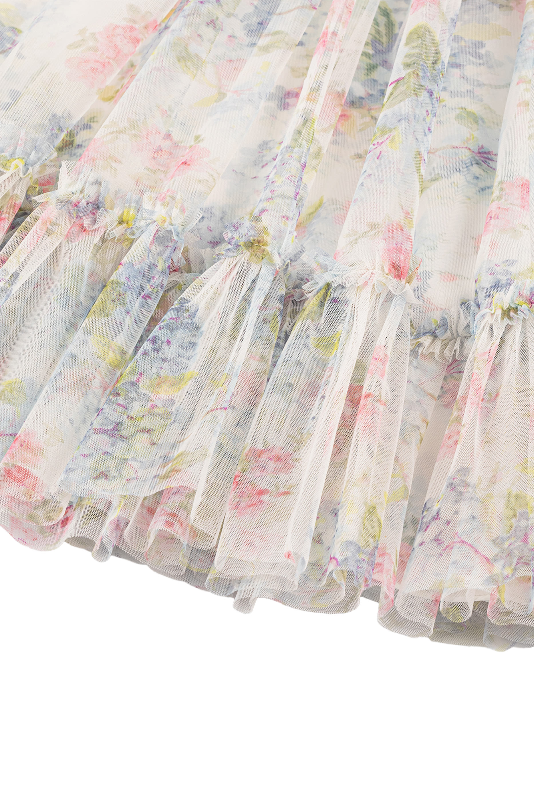 فستان هيدرانجيا بأكمام طويلة للأطفال