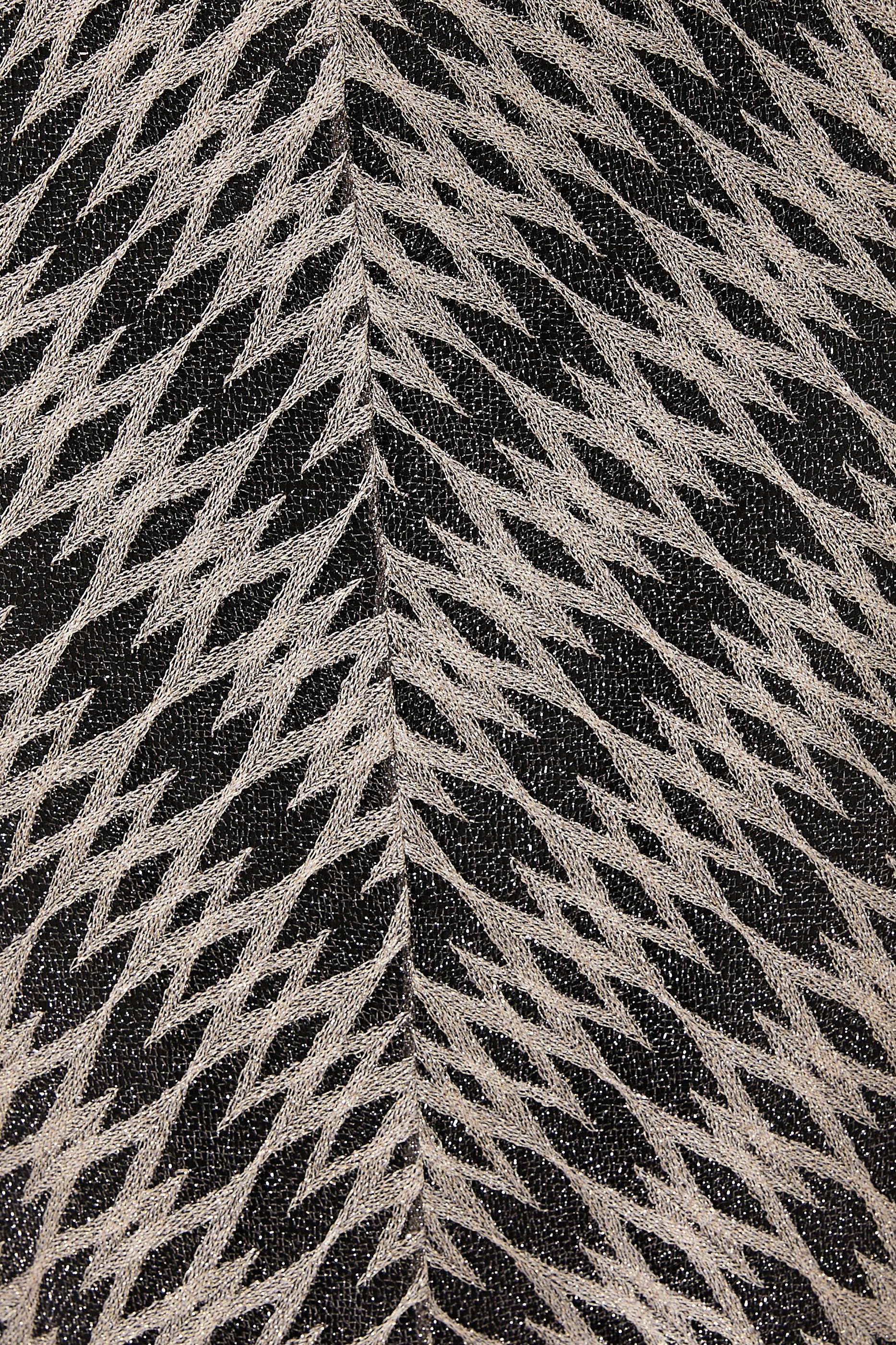 تنورة طويلة بنقشة معينات بارزة الملمس مزيج فيسكوز