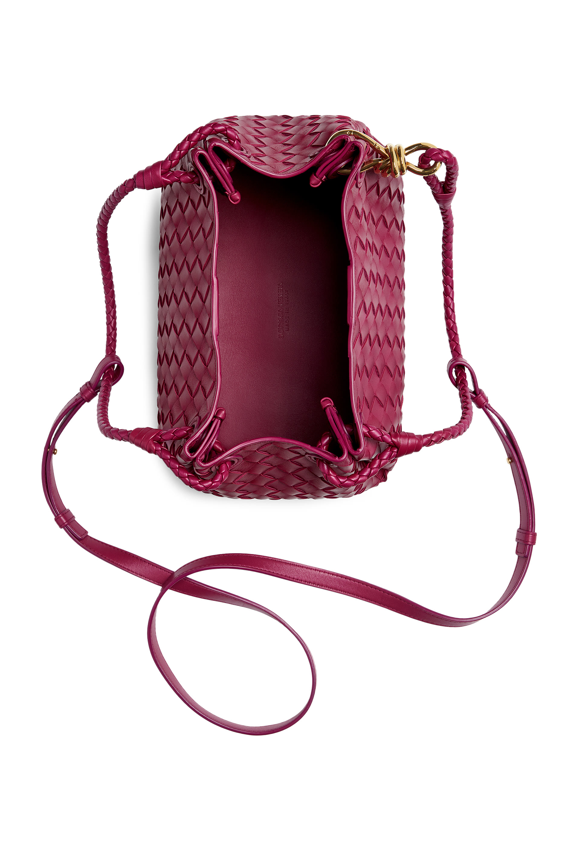 حقيبة كتف باراشوت كبيرة بتصميم مجدول