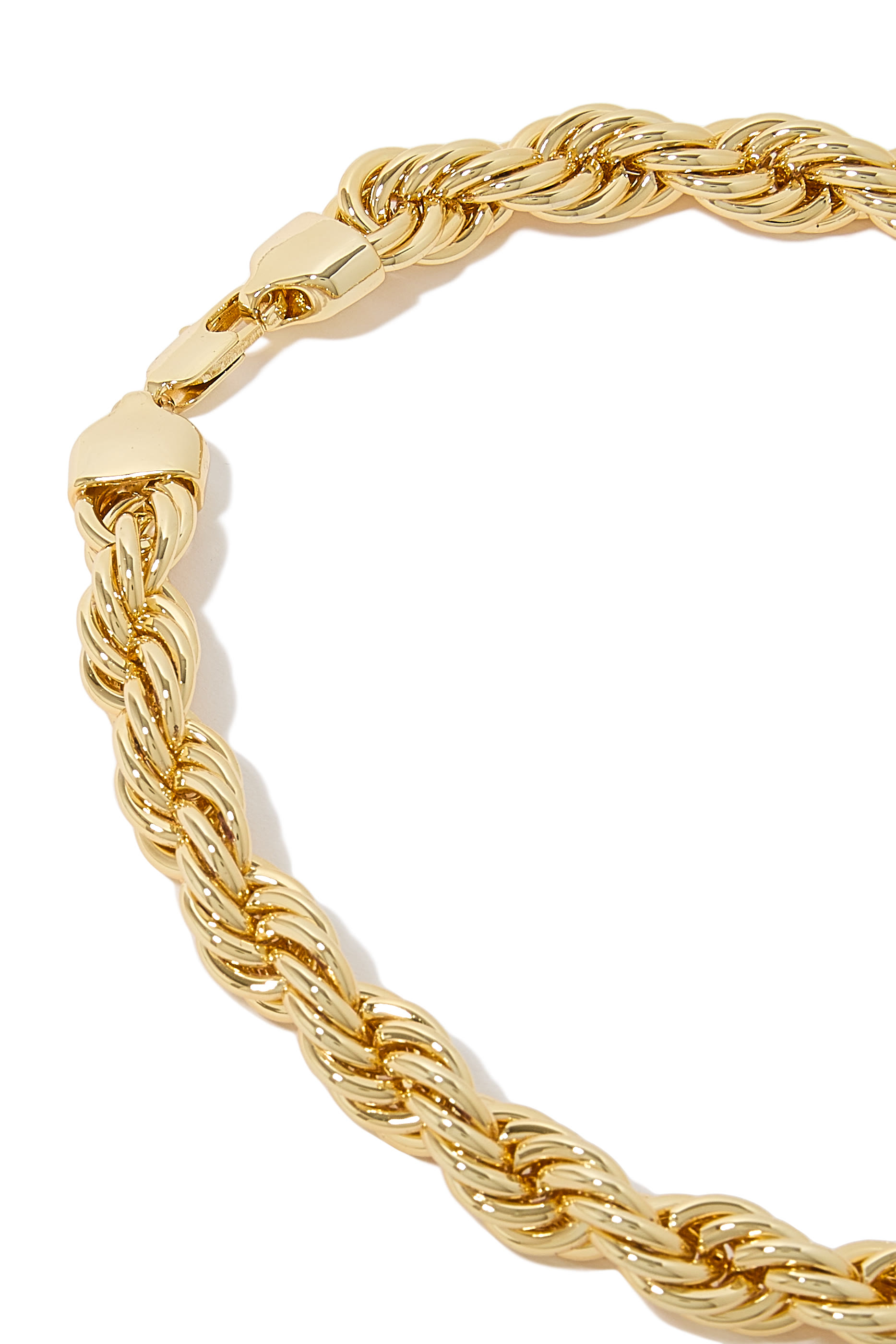 قلادة بتصميم حبل ملفوف