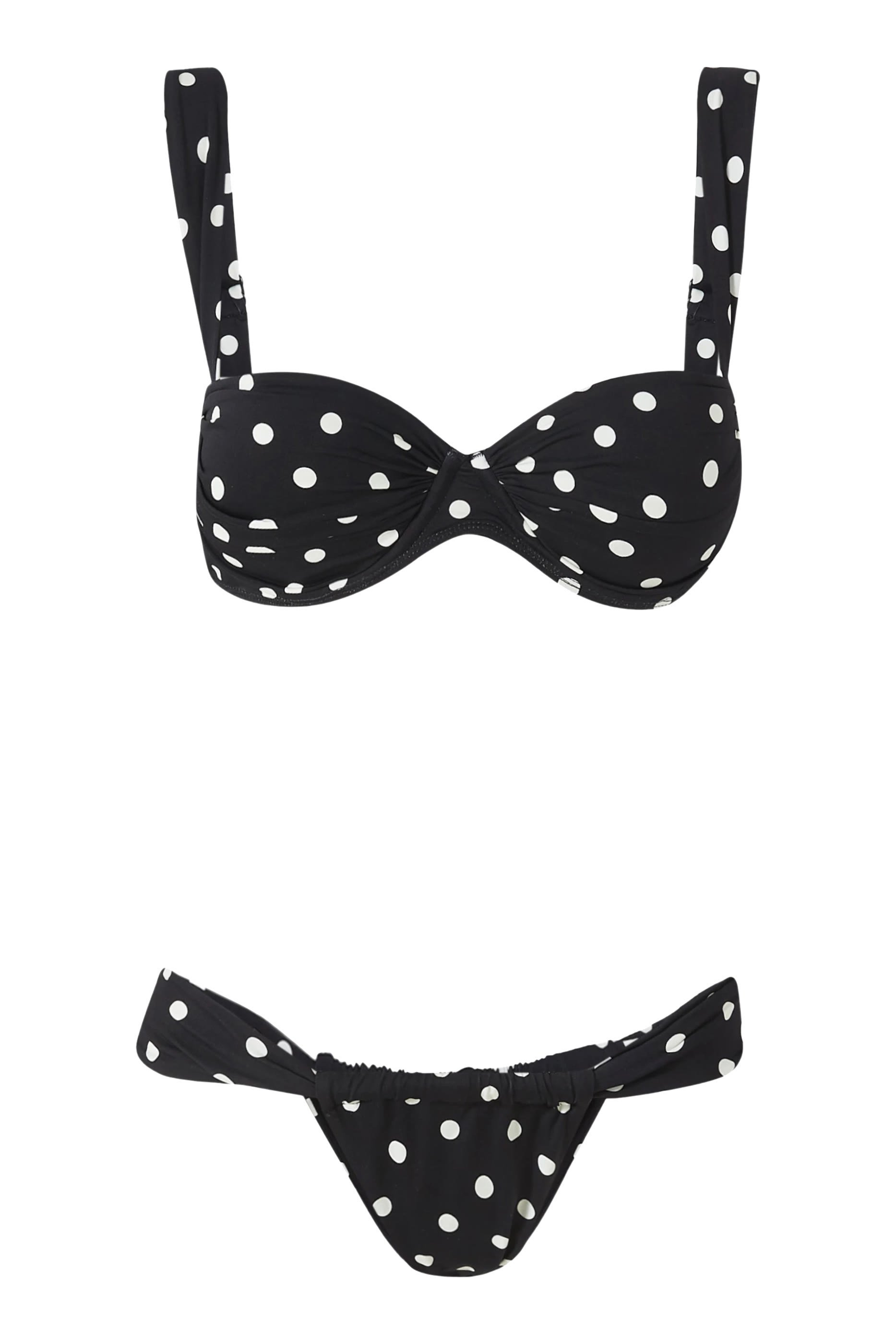 طقم بيكيني بنقشة نقاط