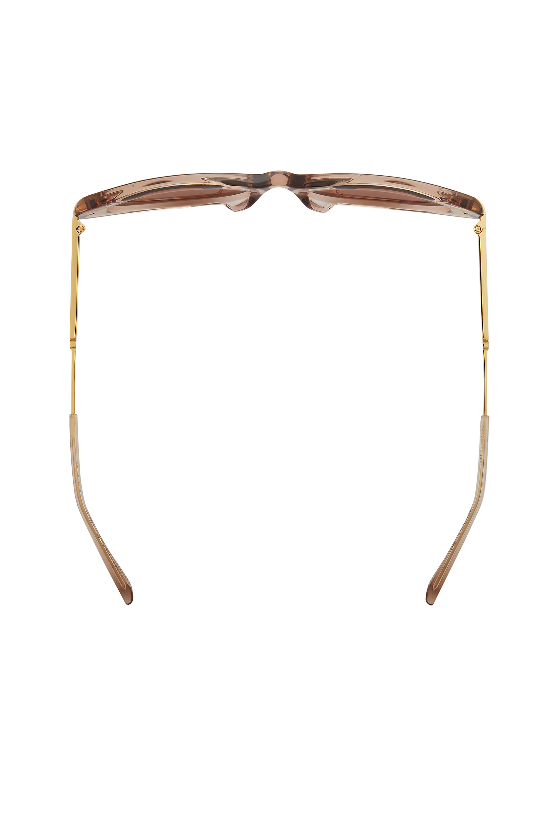 نظارة شمسية كلاسيكية بإطار بتصميم عين القطة