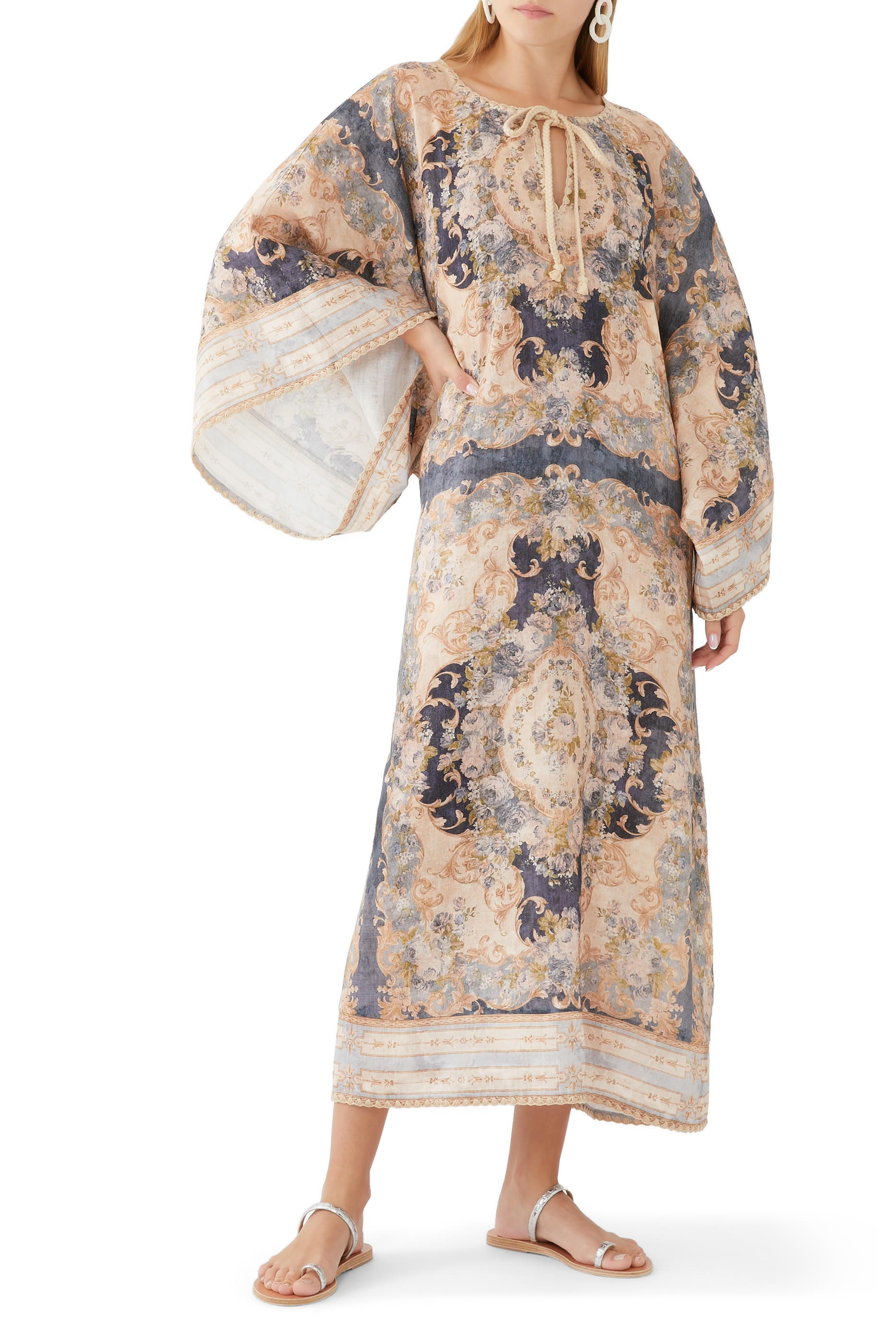 حذاء خفيف أوفيون بمقدمة بسير ونقشة جلد التمساح