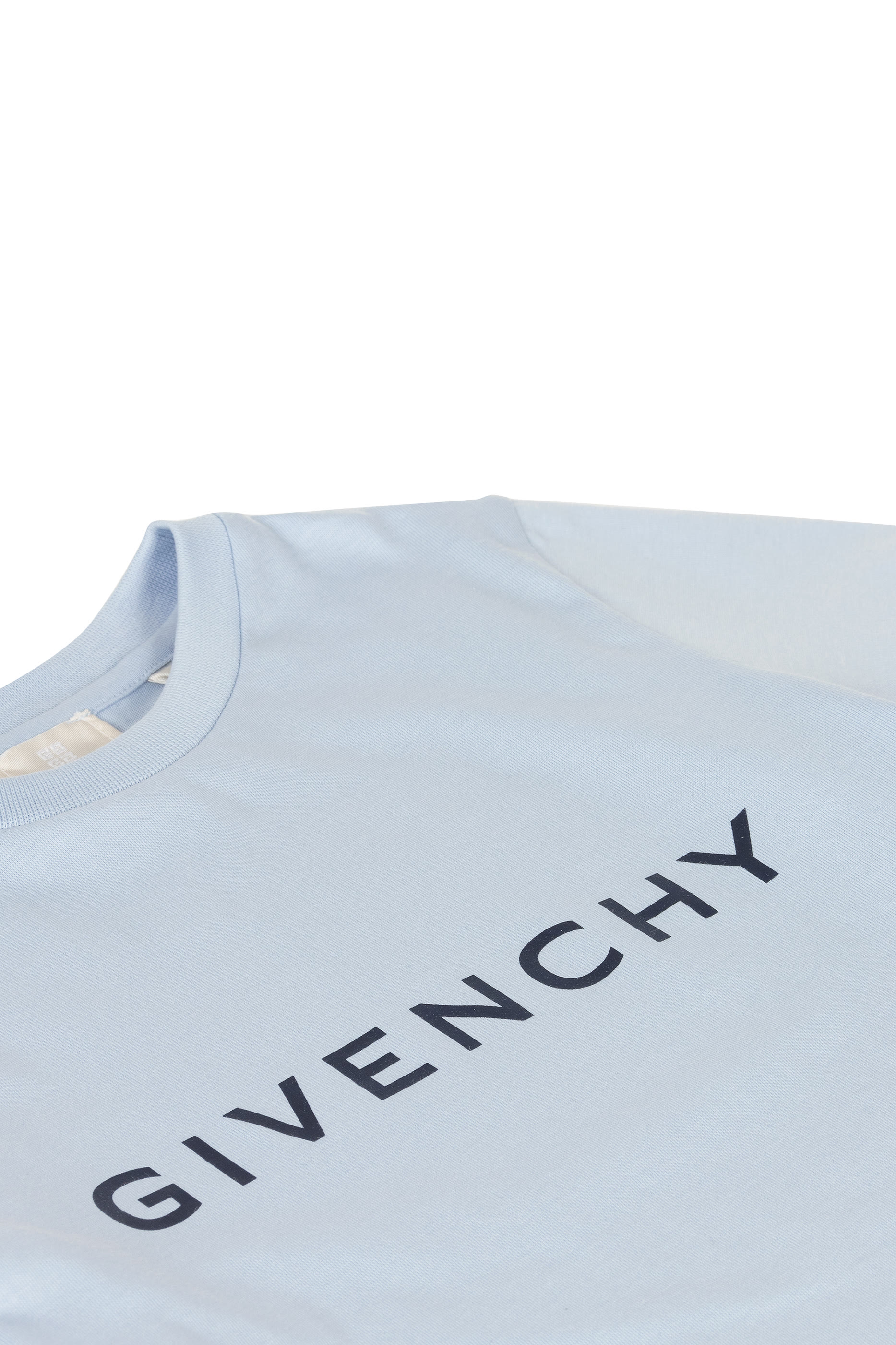 تيشيرت بطبعة شعار الماركة للأطفال