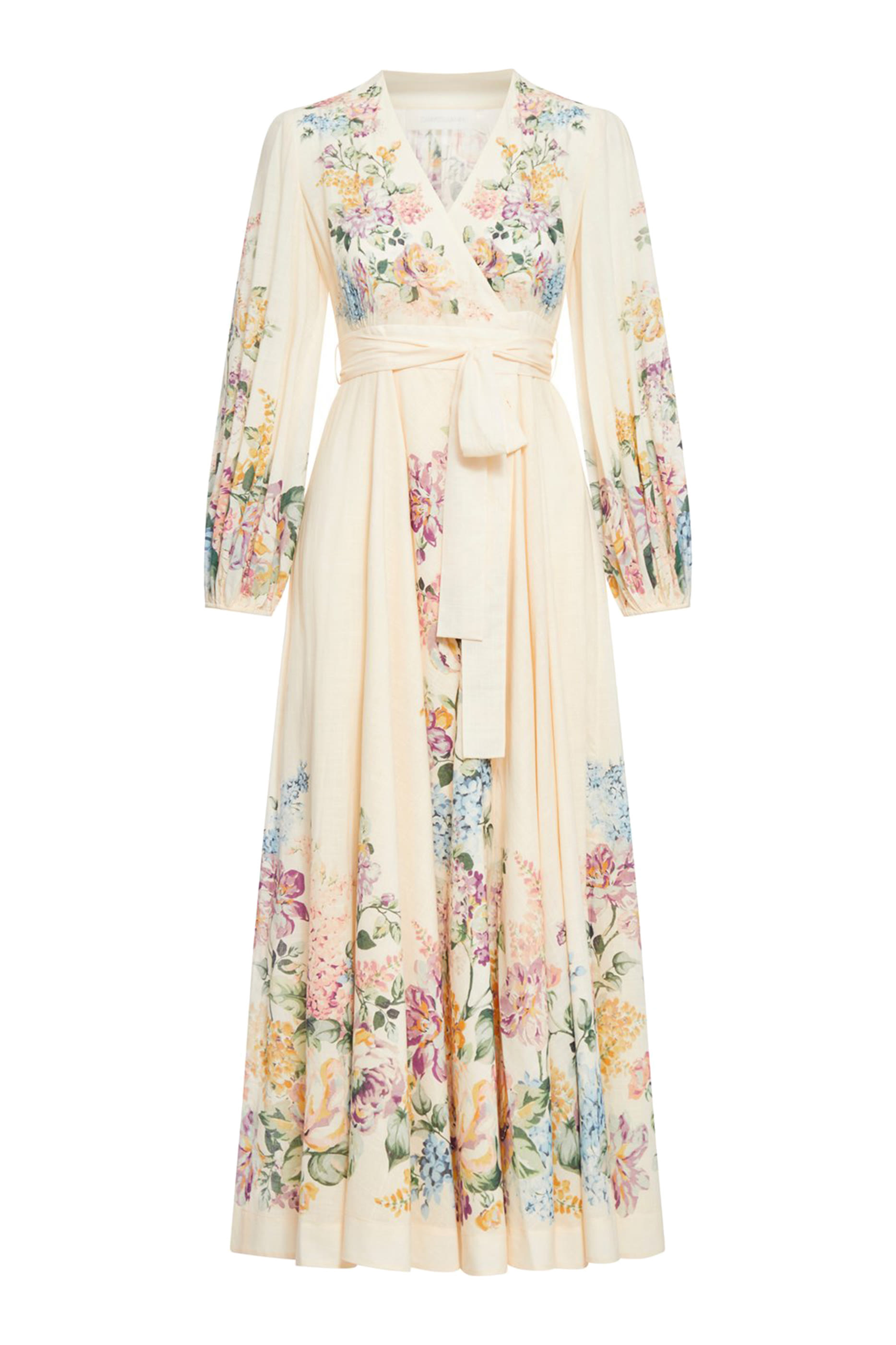 فستان هاليداي متوسط الطول بتصميم ملفوف