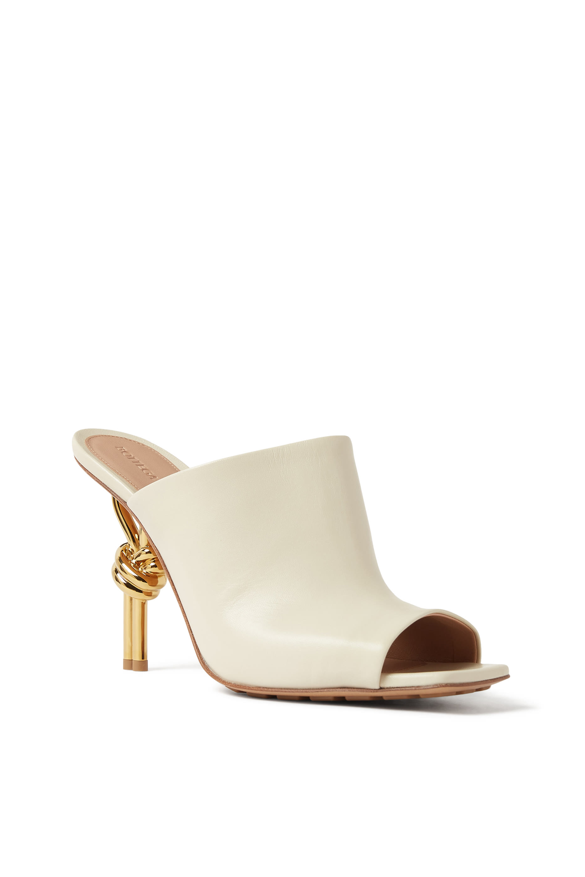 حذاء مفتوح من الخلف 90 مزين بعقدة 