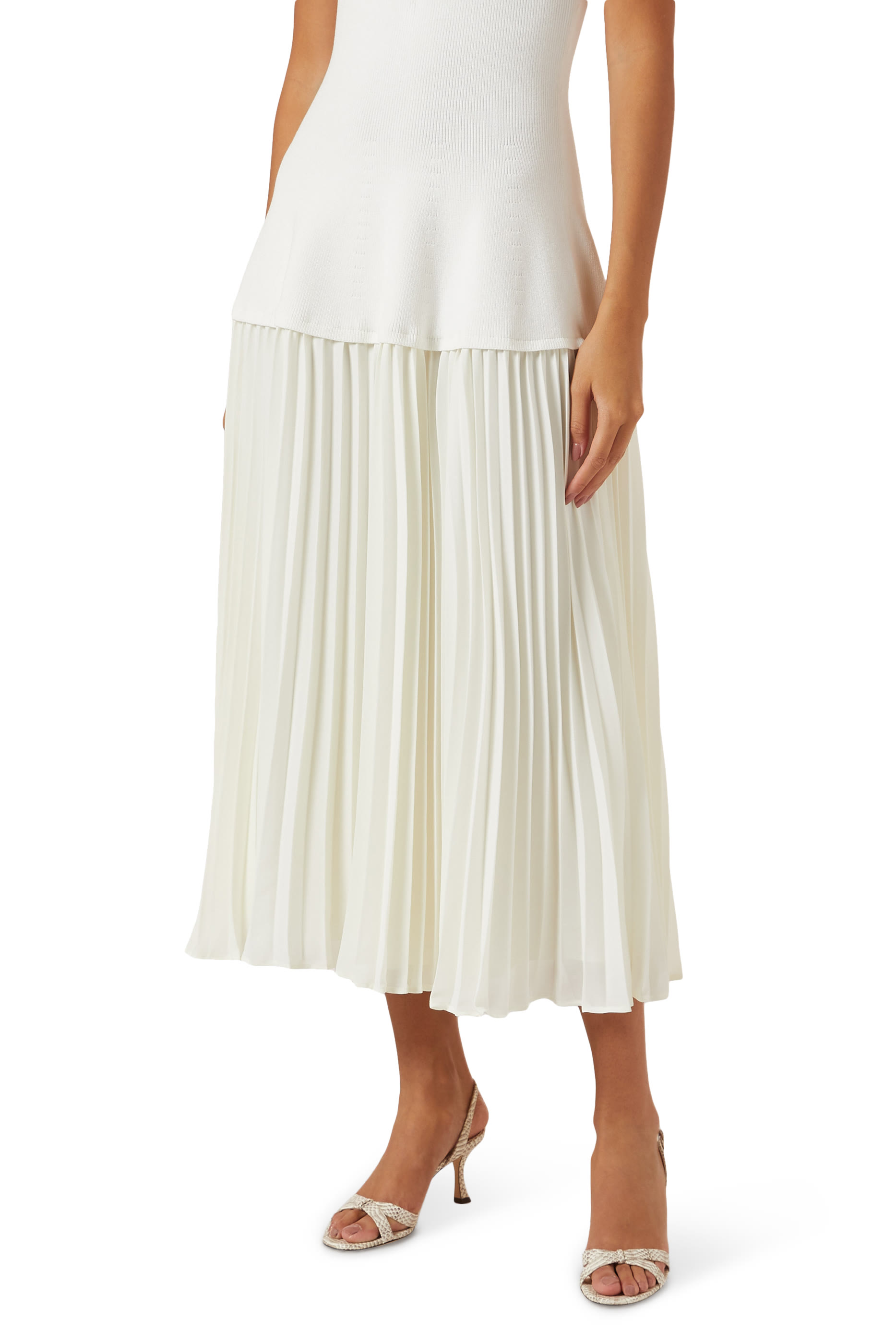 حذاء إلسي 70 بسير خلفي جلد متقاطع