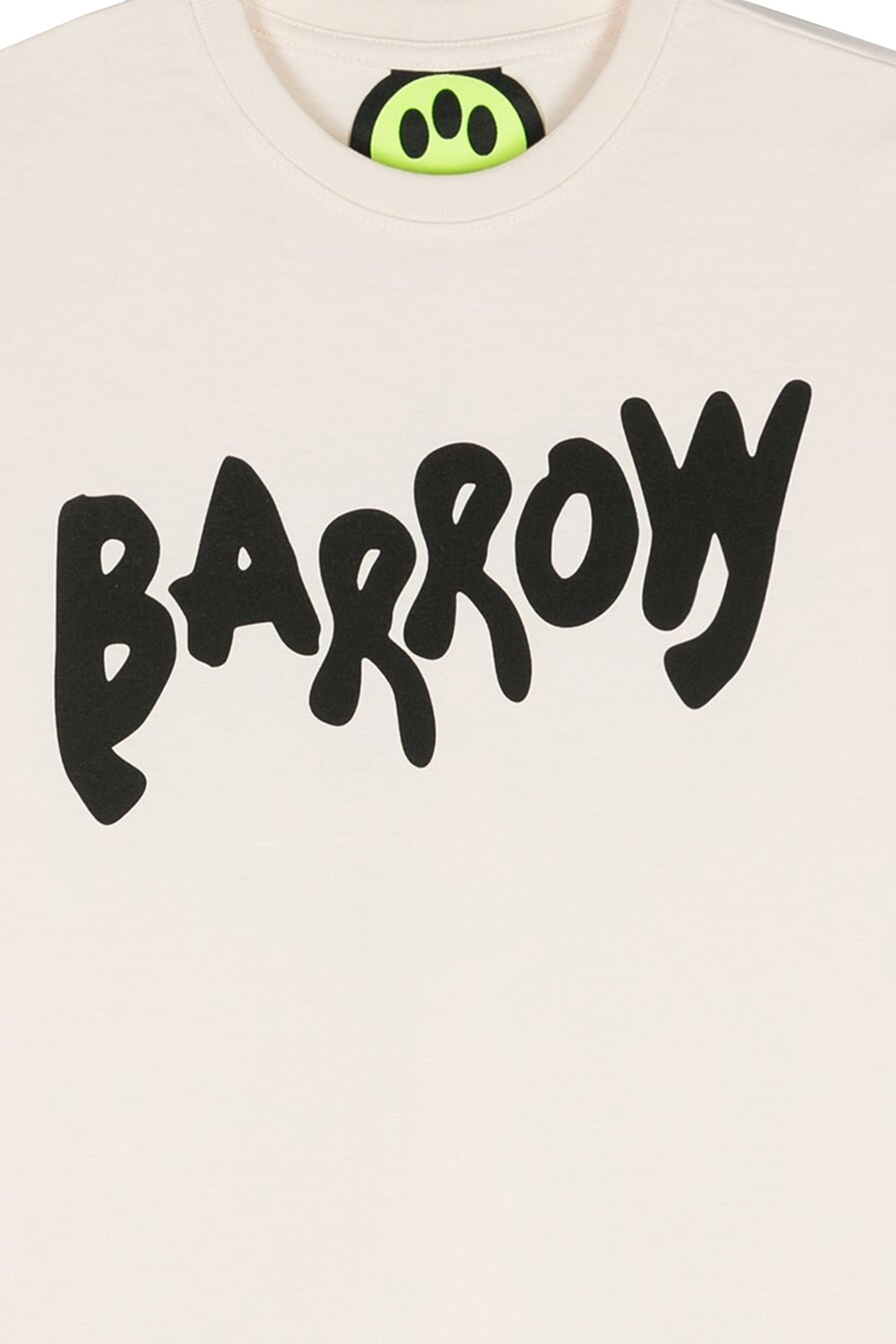 تيشيرت بشريط شعار الماركة للأطفال